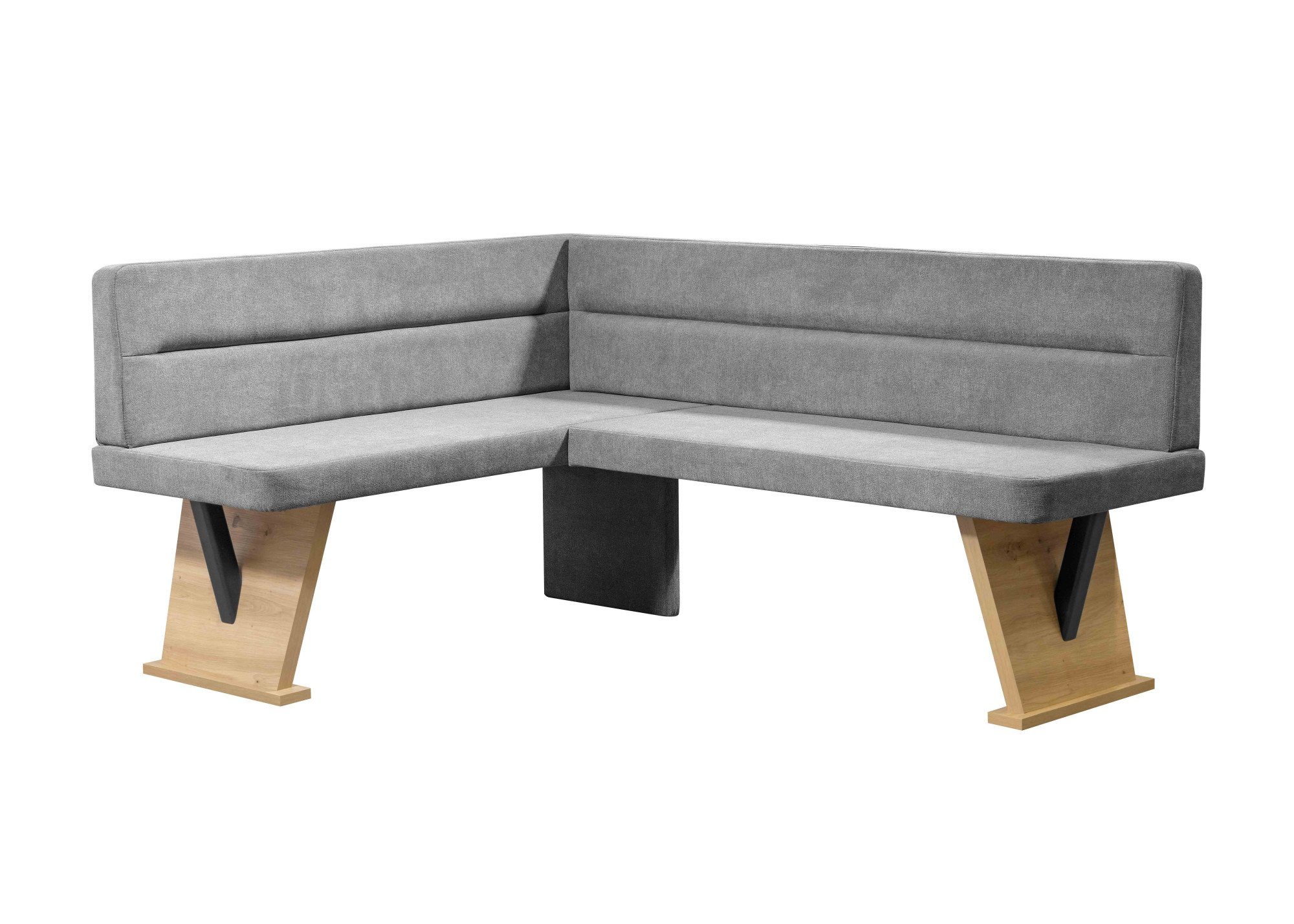 Home affaire Eethoek Laros zitgroep, hoekbank, stoelen, tafel perfect voor keuken, eetkamer, woonkamer, bestseller (set, 4-delig)