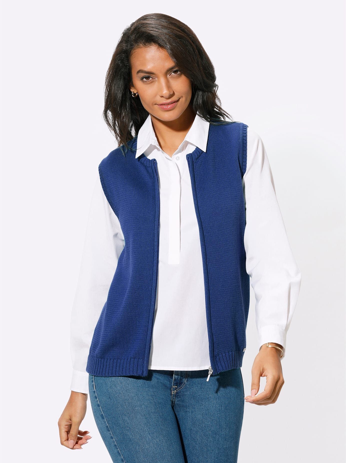 Casual Looks Mouwloos vest