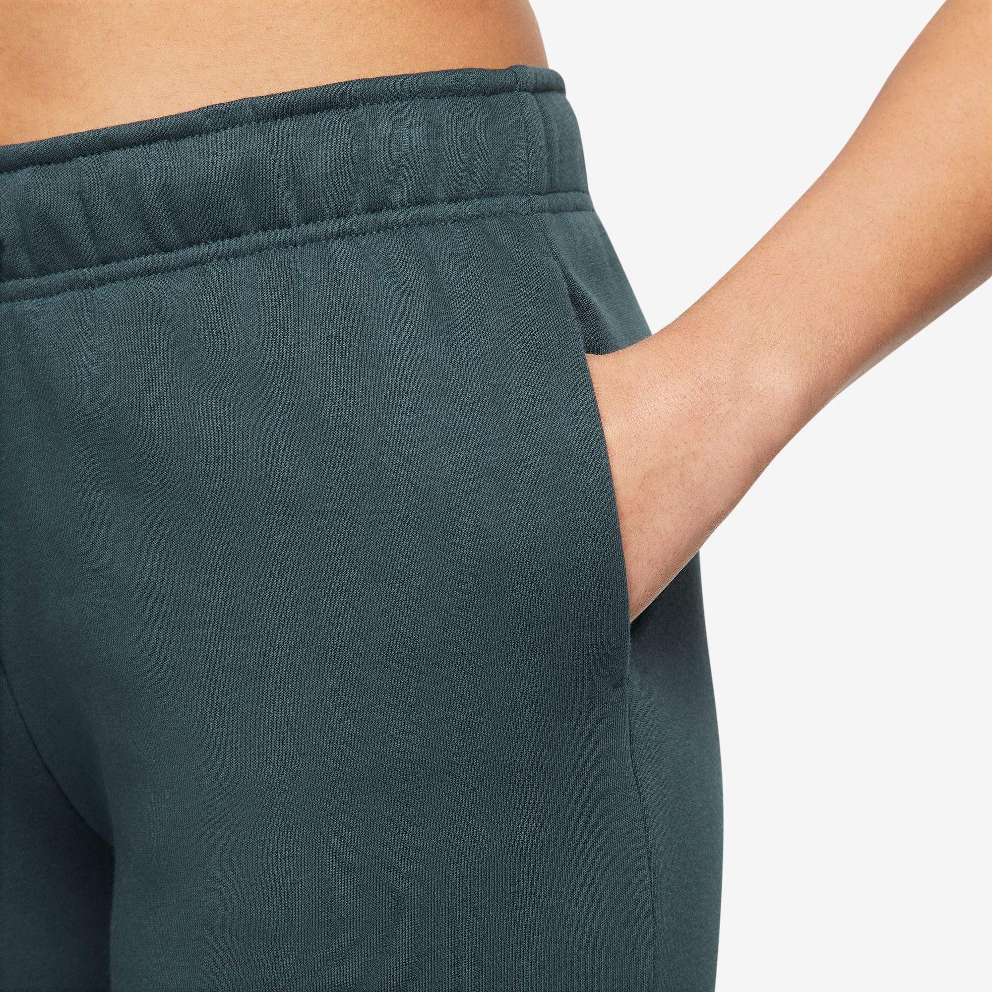 Nike Sportswear Joggingbroek CLUB FLEECE WOMEN'S SHINE MID-RISE PANTS