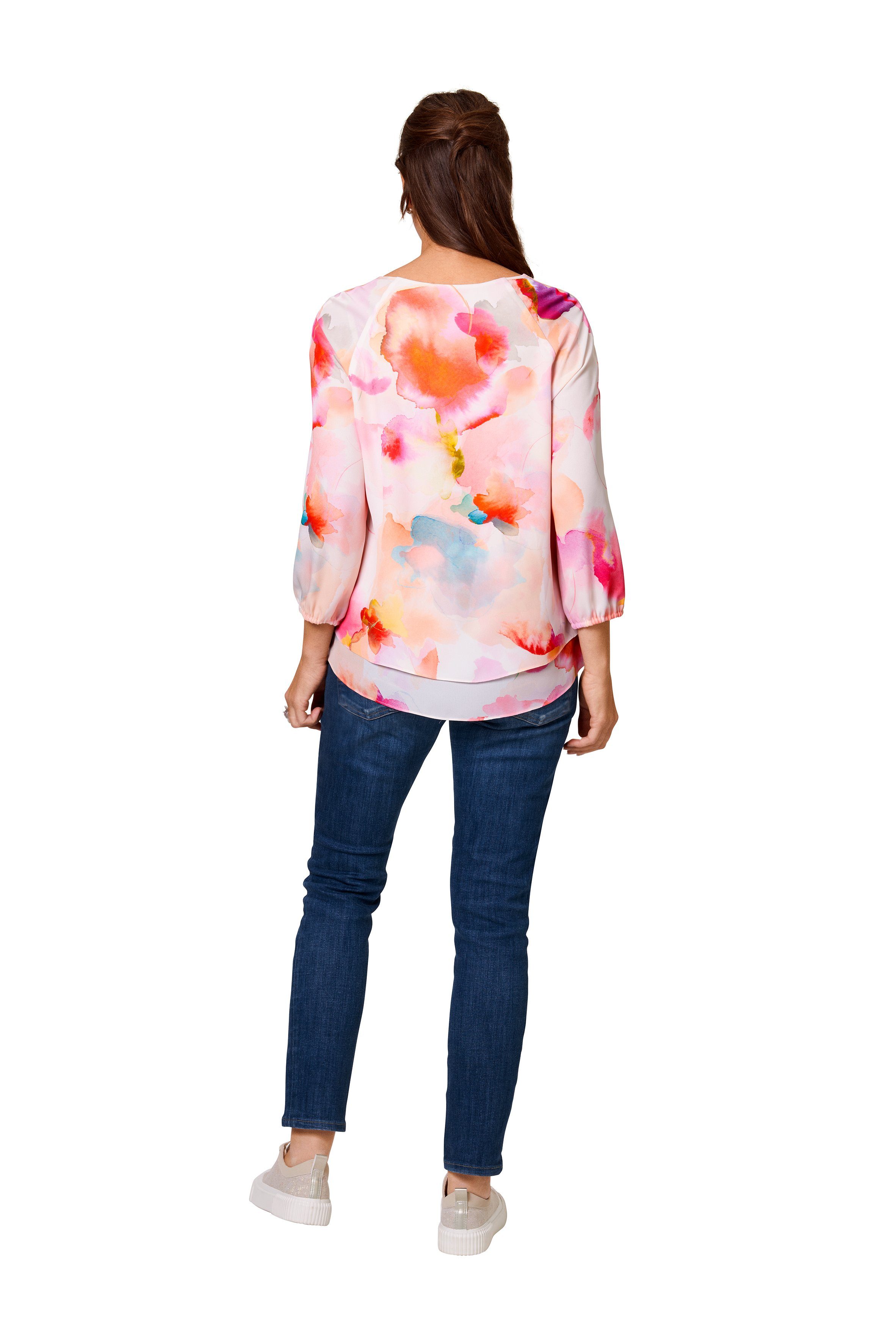 HERMANN LANGE Collection Gedessineerde blouse