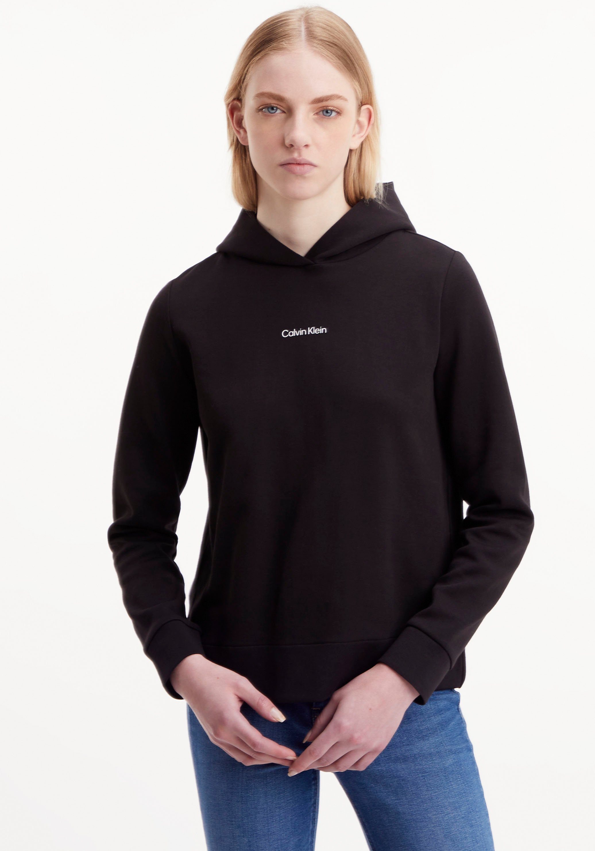 Calvin Klein Hoodie MICRO LOGO ESS HOODIE met calvin klein opschrift