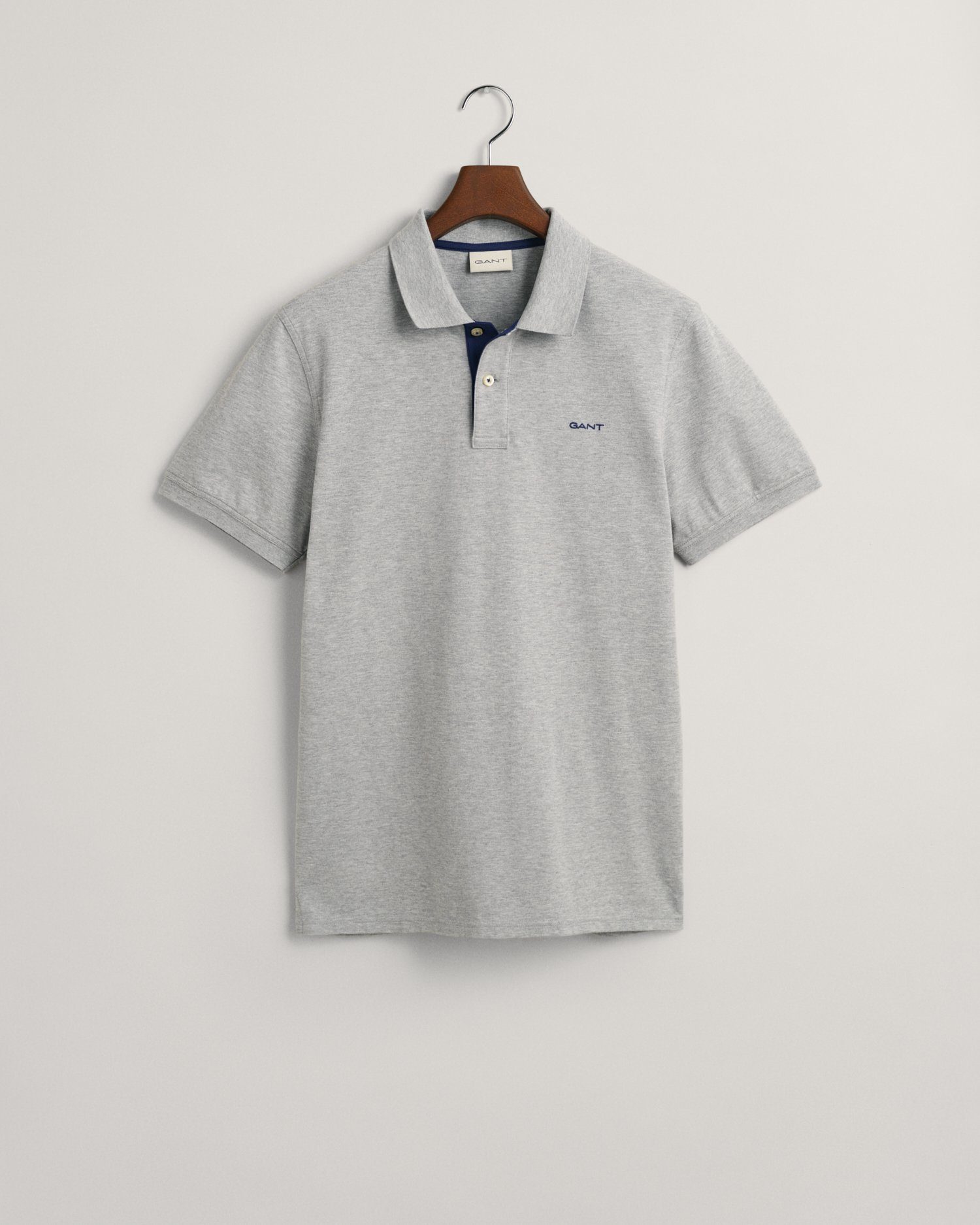 Gant Poloshirt REG CONTRAST PIQUE SS RUGGER met contrastkleurige inzetten