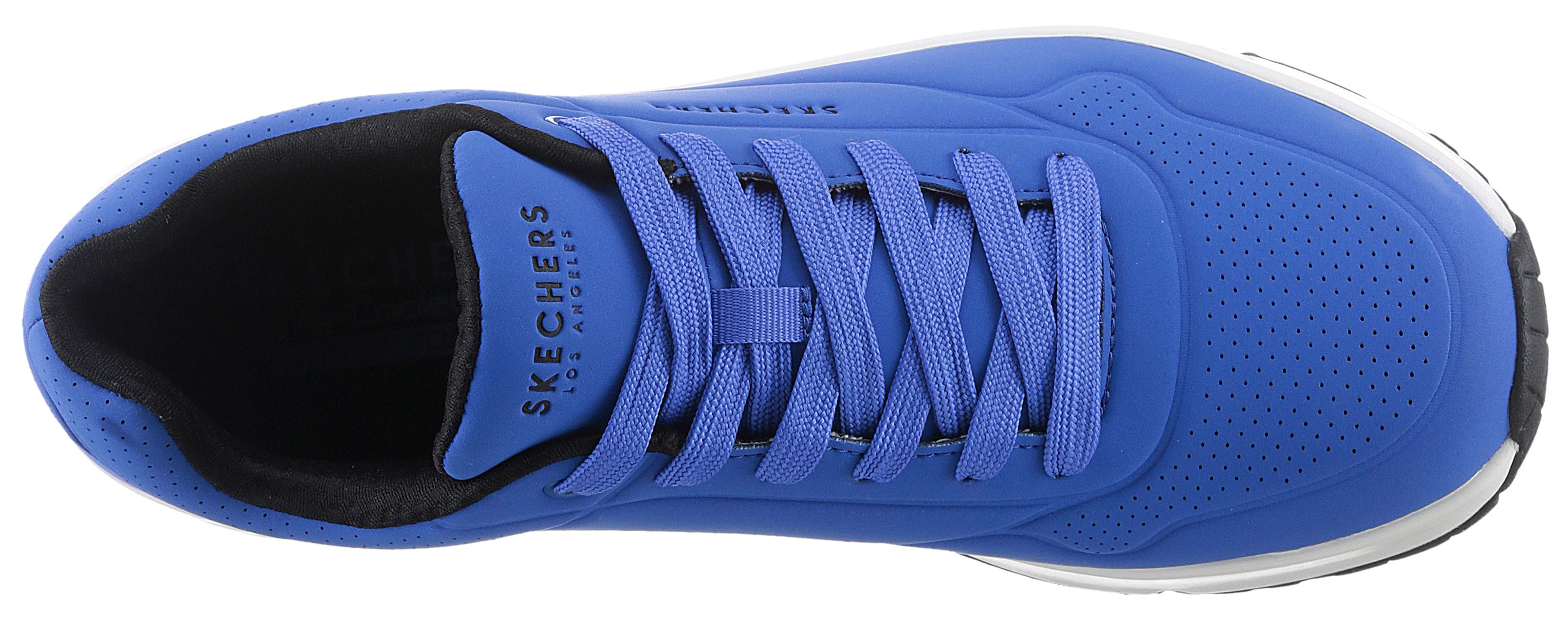 Skechers Sneakers Uno - Stand on Air Vrijetijdsschoen, lage schoen, veterschoen met air-cooled memory foam