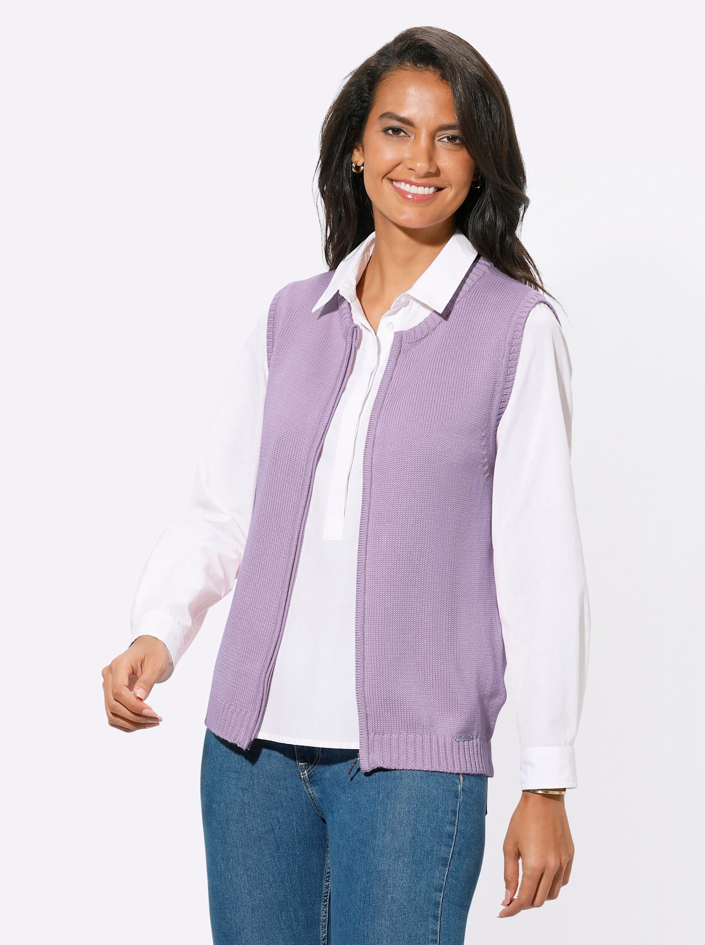 Casual Looks Mouwloos vest