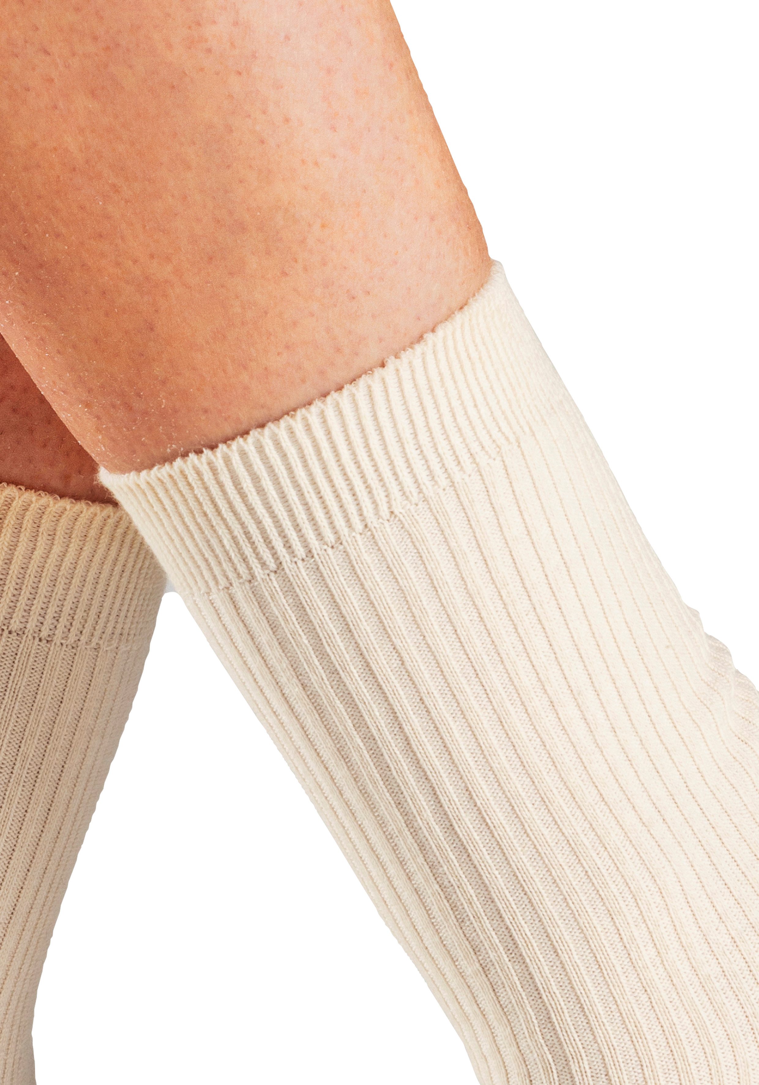 Lavana Basic sokken met fijne rib (set, 5 paar)