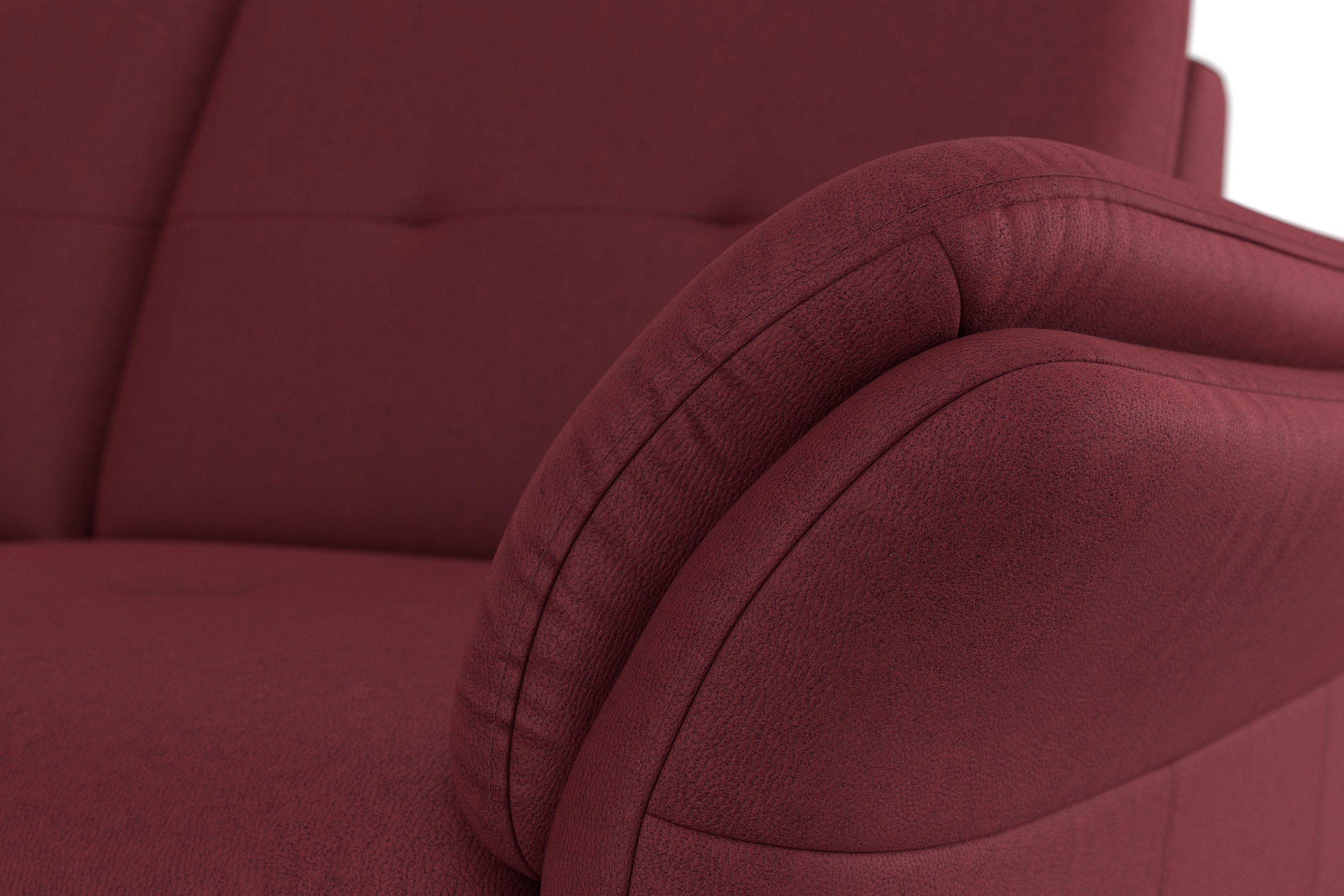 sit&more Hoekbank Göteborg inclusief zitdiepteverstelling, optioneel met bedfunctie & bedlade