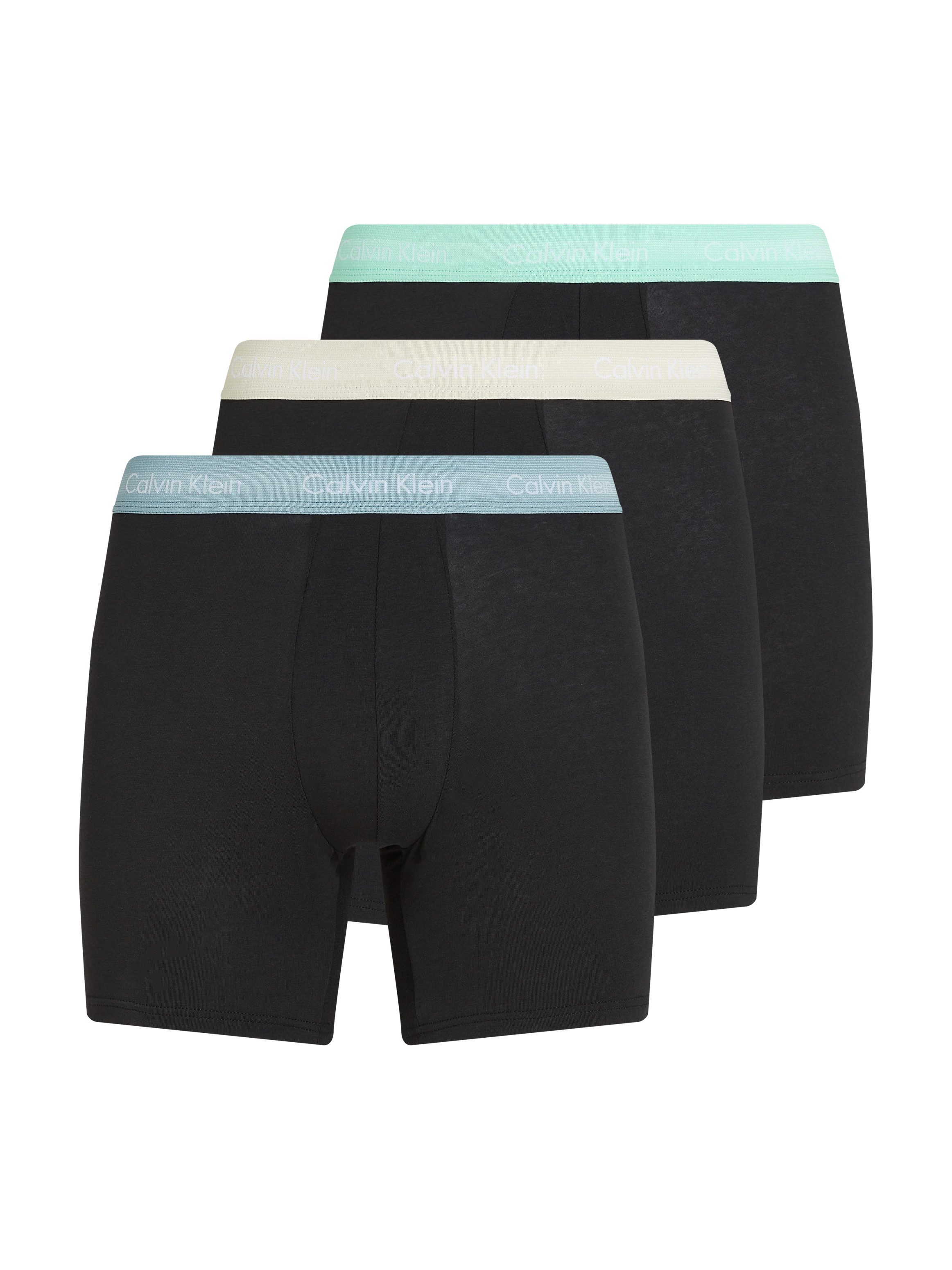 Calvin Klein Boxershort met langere pijpen (3 stuks) heren boxershorts maat L (52) zwart