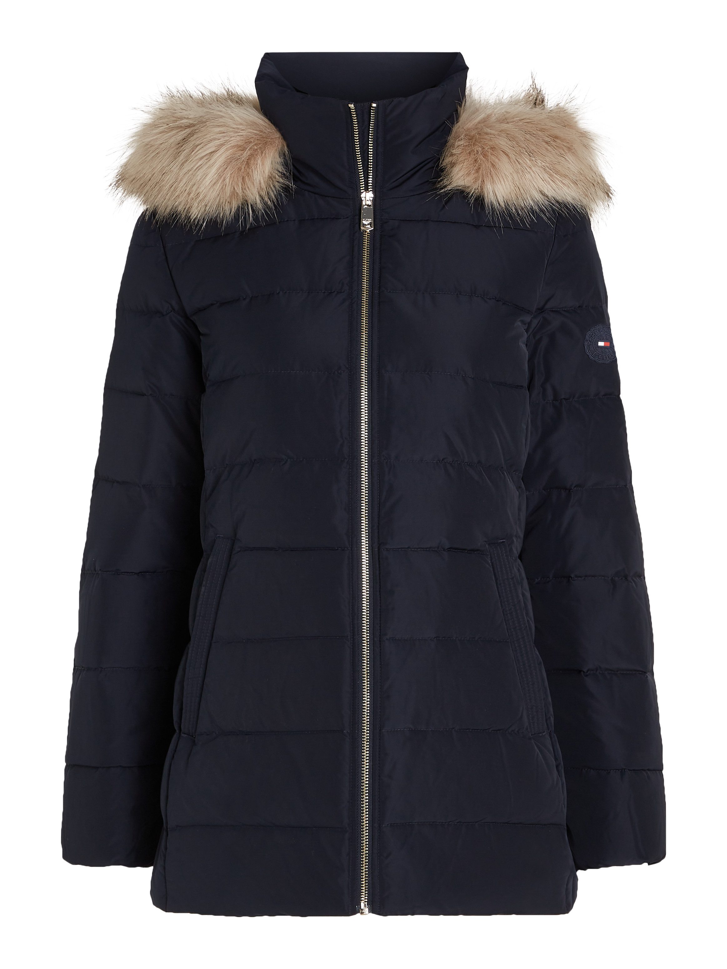 Tommy Hilfiger Gewatteerde jas met logopatch
