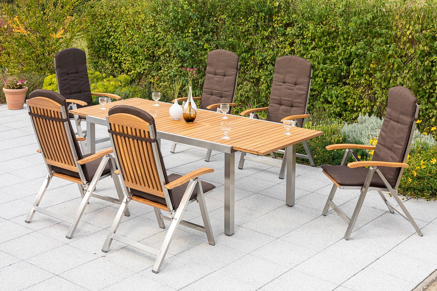 MERXX Tuin-eethoek Keros tuinsets beige