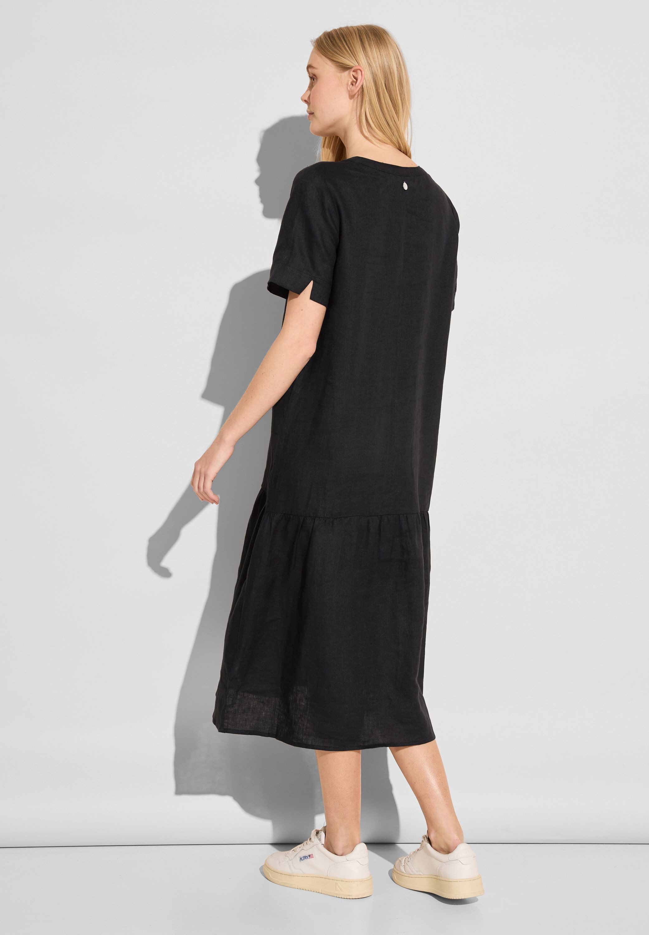 STREET ONE Midi-jurk met ruches