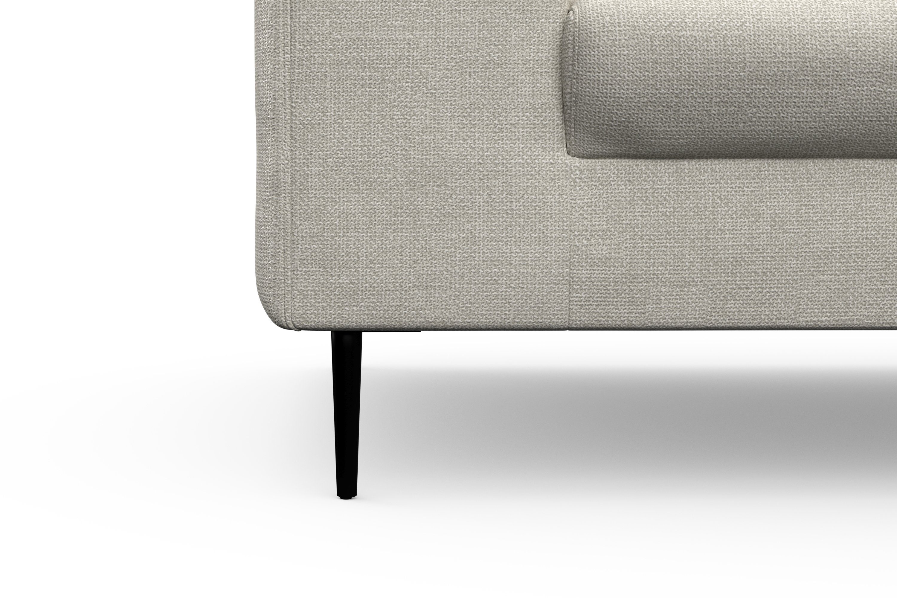 DOMO collection Hoekbank Modica compact en elegant, breedte 244, L-vorm