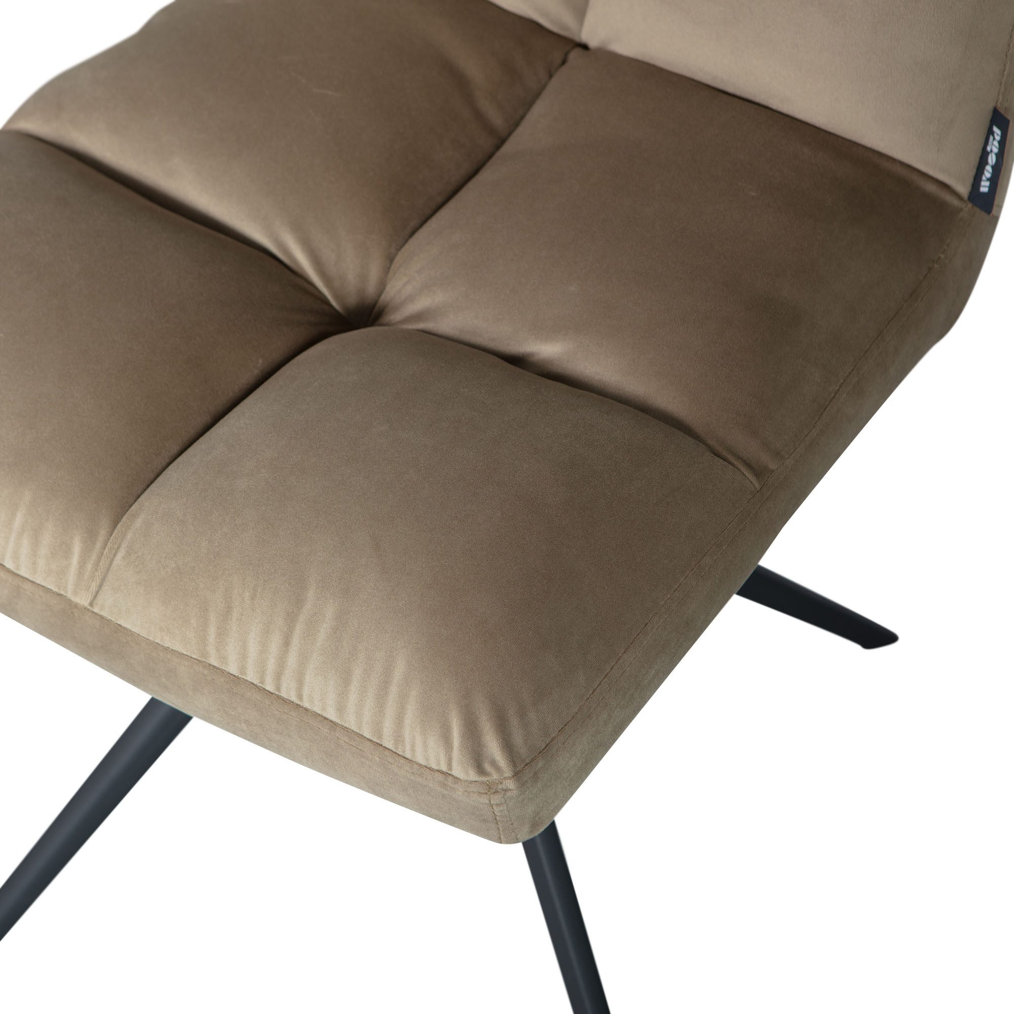 WOOOD Draaistoel Vinny met draaivoet, breedte 48 cm