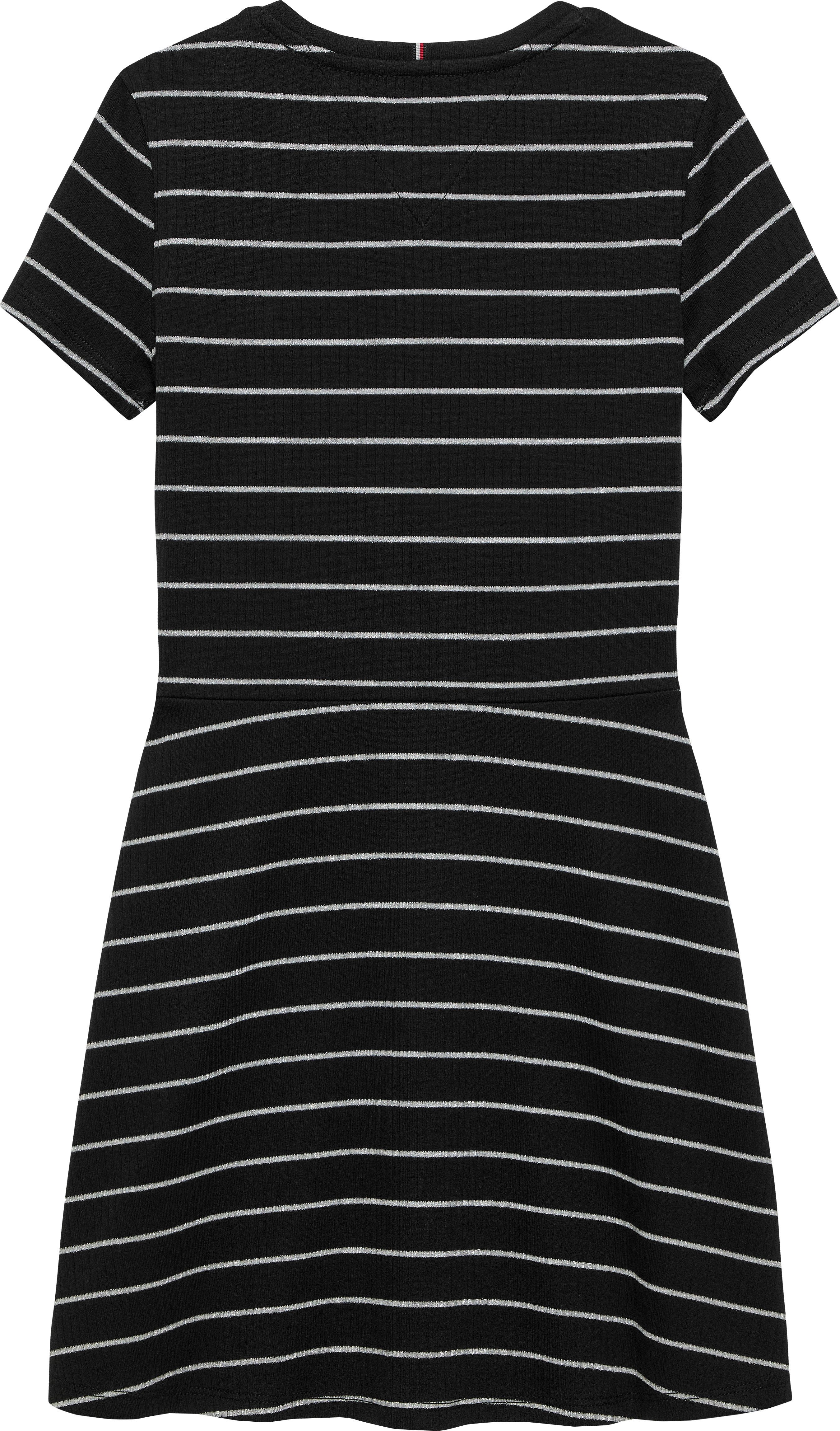 Tommy Hilfiger Skaterjurk LUREX SKATER DRESS S/S