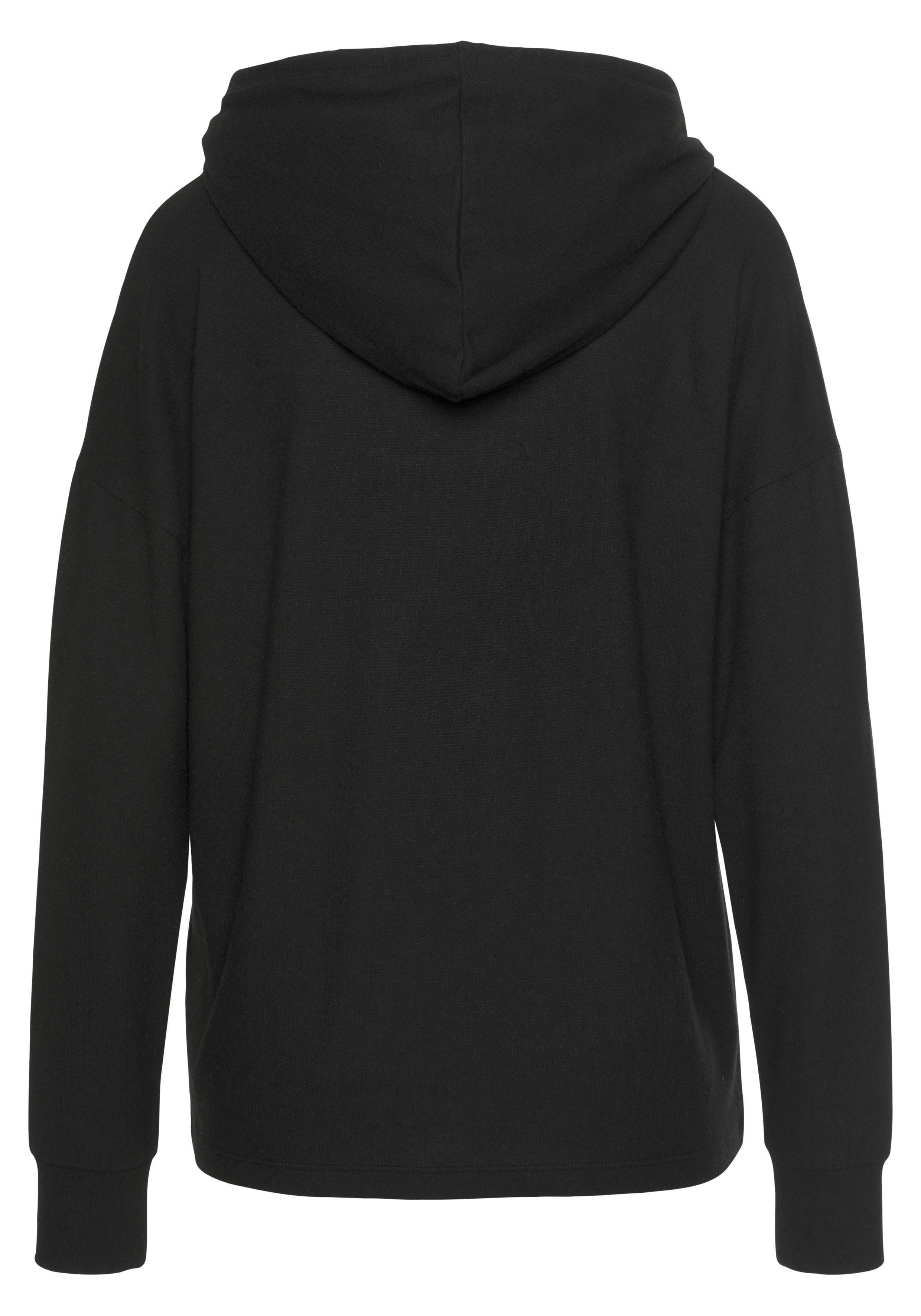 Lascana Capuchontrui Loungetop in casual vorm, loungewear