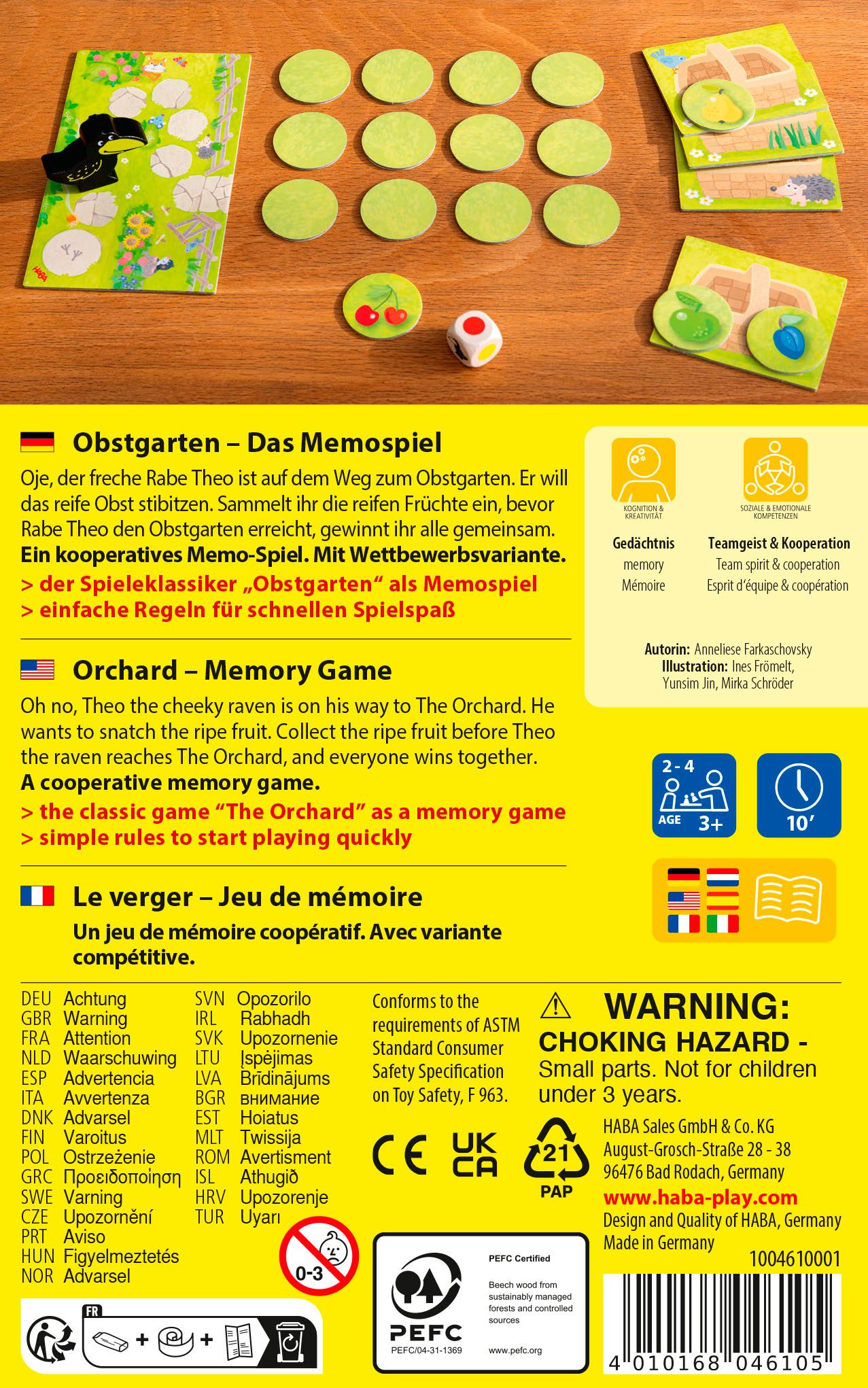 Haba Spel Fruittuin Made in Germany