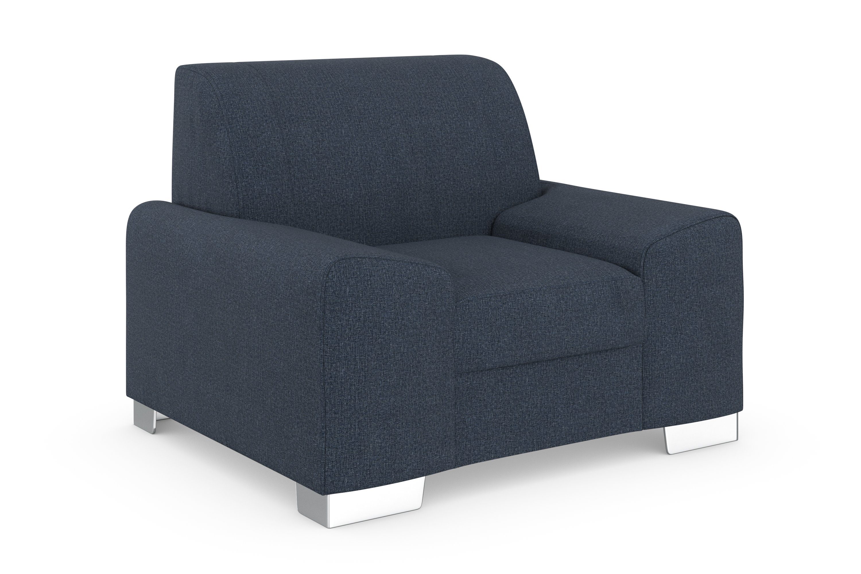 DOMO collection Fauteuil Anzio optioneel met veerkern