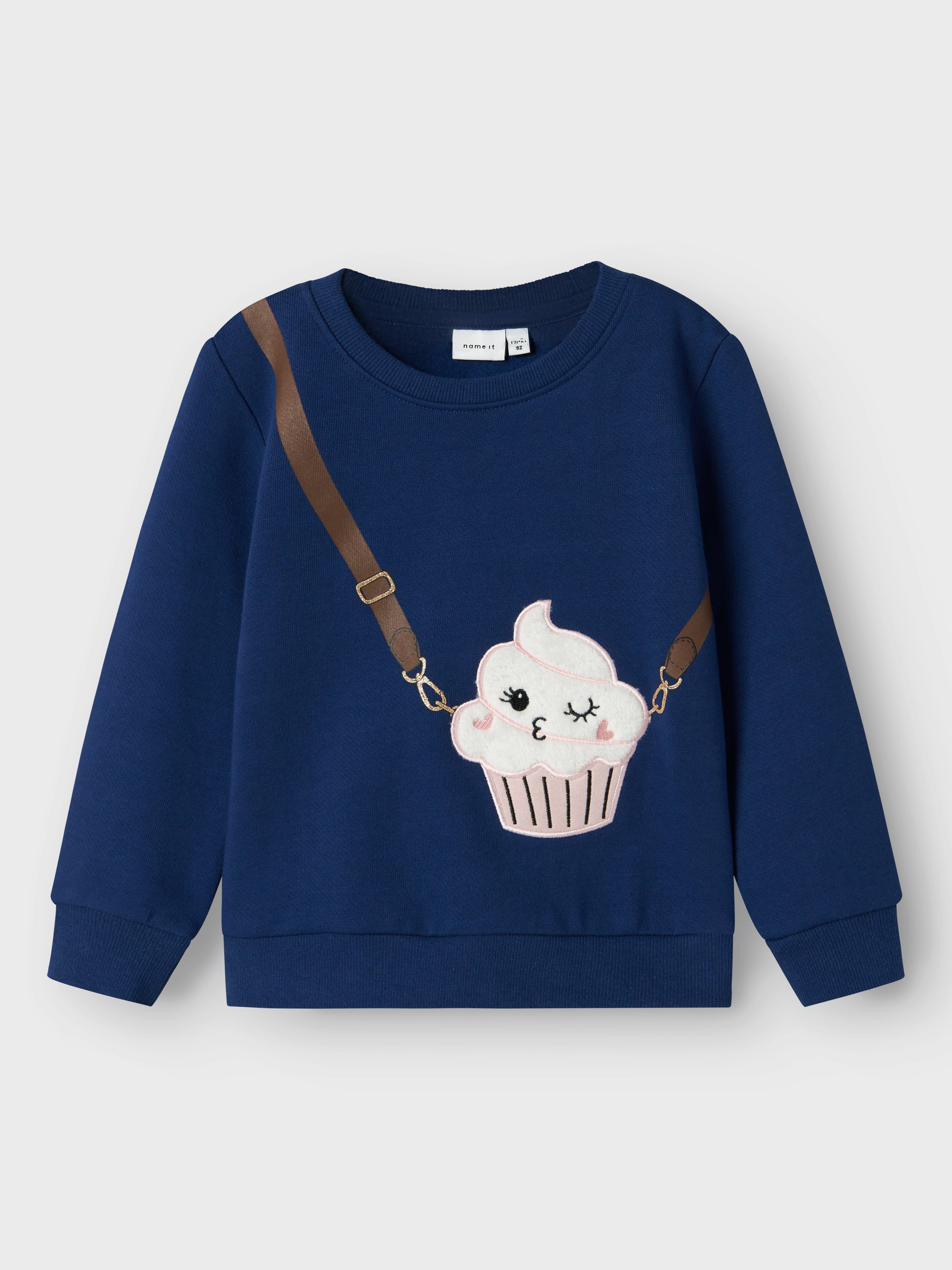 Name It Sweatshirt NMFNORA SWEAT BRU BOX
