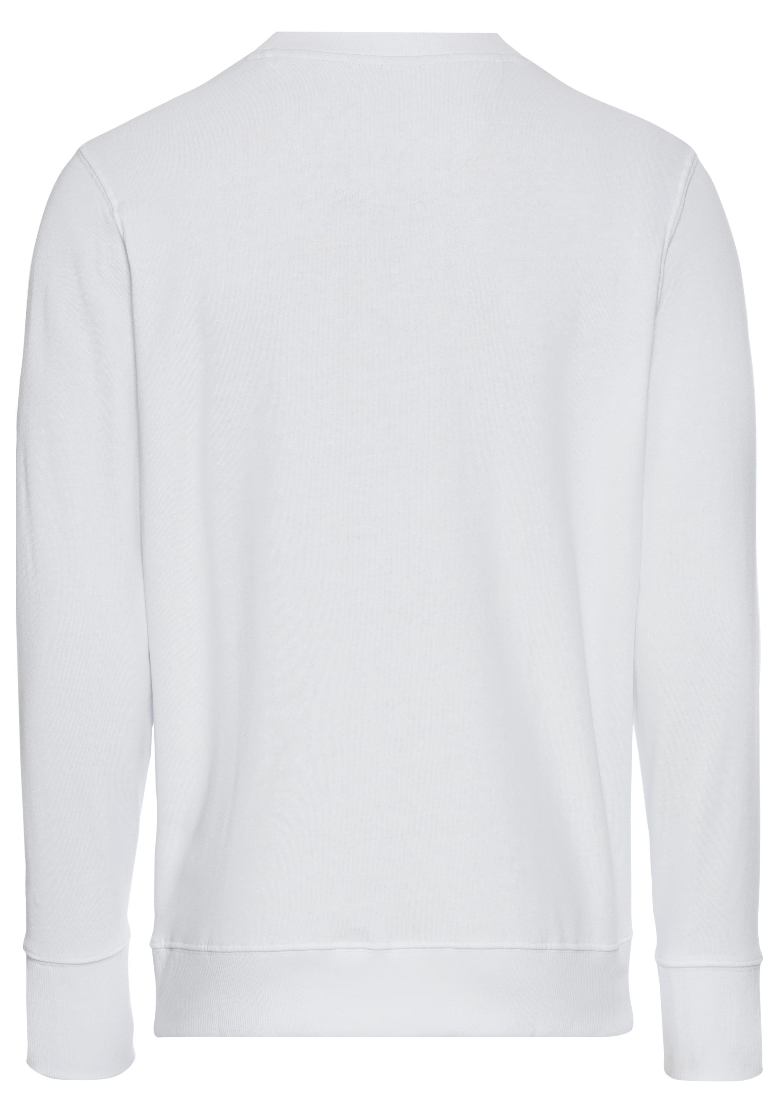 DELMAO Sweatshirt Langarm, regular fit, effen, basic-stijl