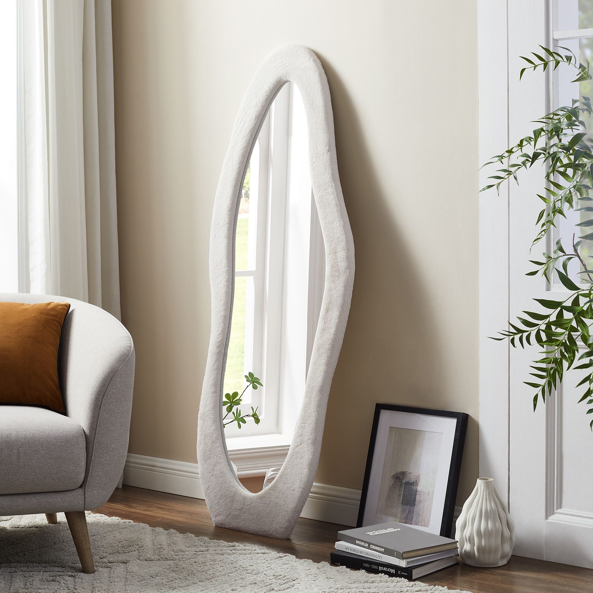 SalesFever Staande spiegel Bristol spiegel, hoogte 160 cm (1 stuk)