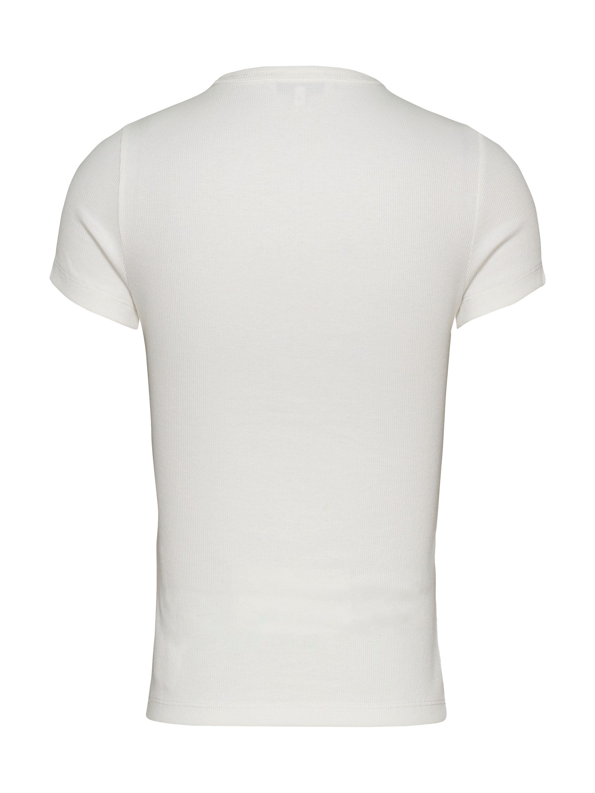 TOMMY JEANS T-shirt TJW SLIM BADGE RIB TEE