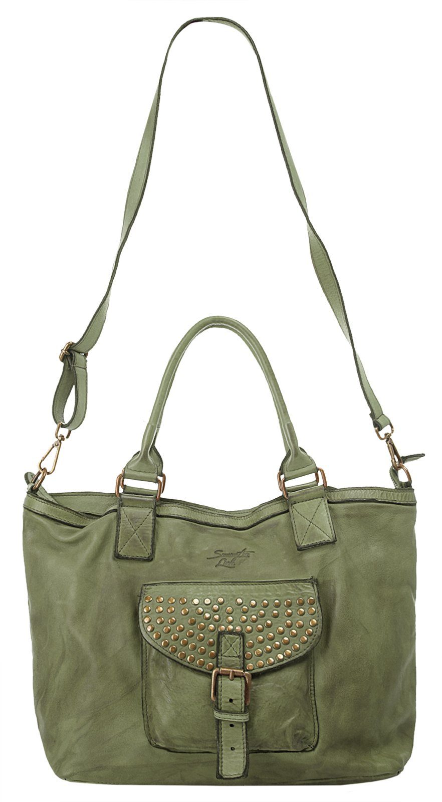 Samantha Look Shopper echt leer, made in italy
