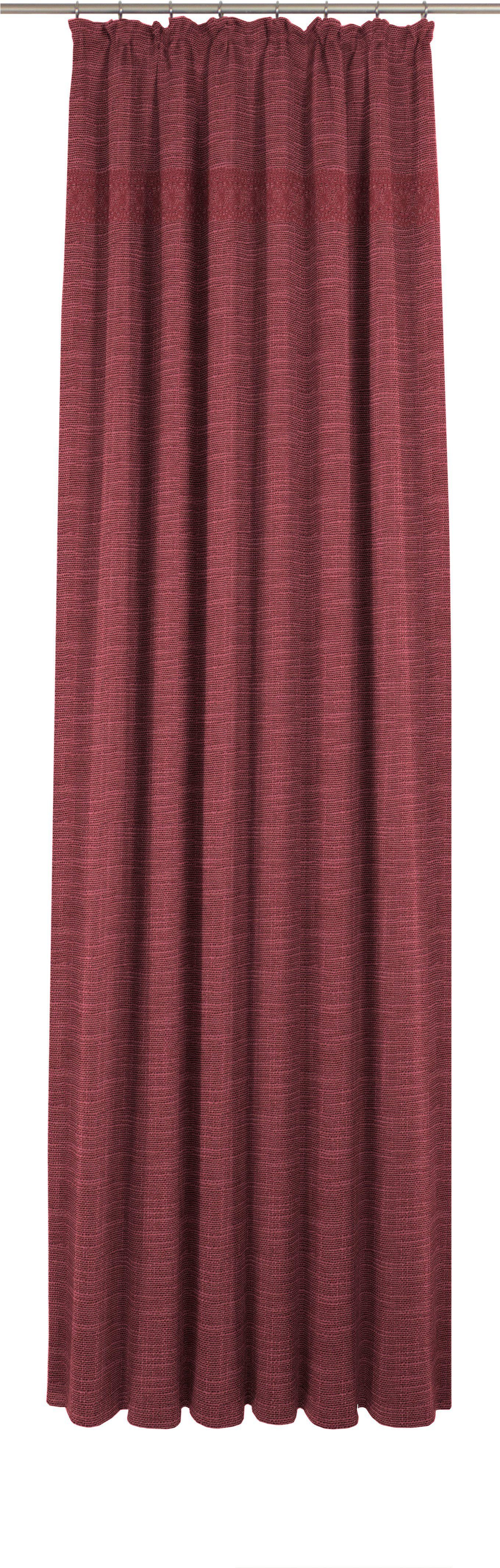 Wirth Gordijn WIESSEE (1 stuk) kant & klaar gordijnen maat 150 cm x 405 cm roze