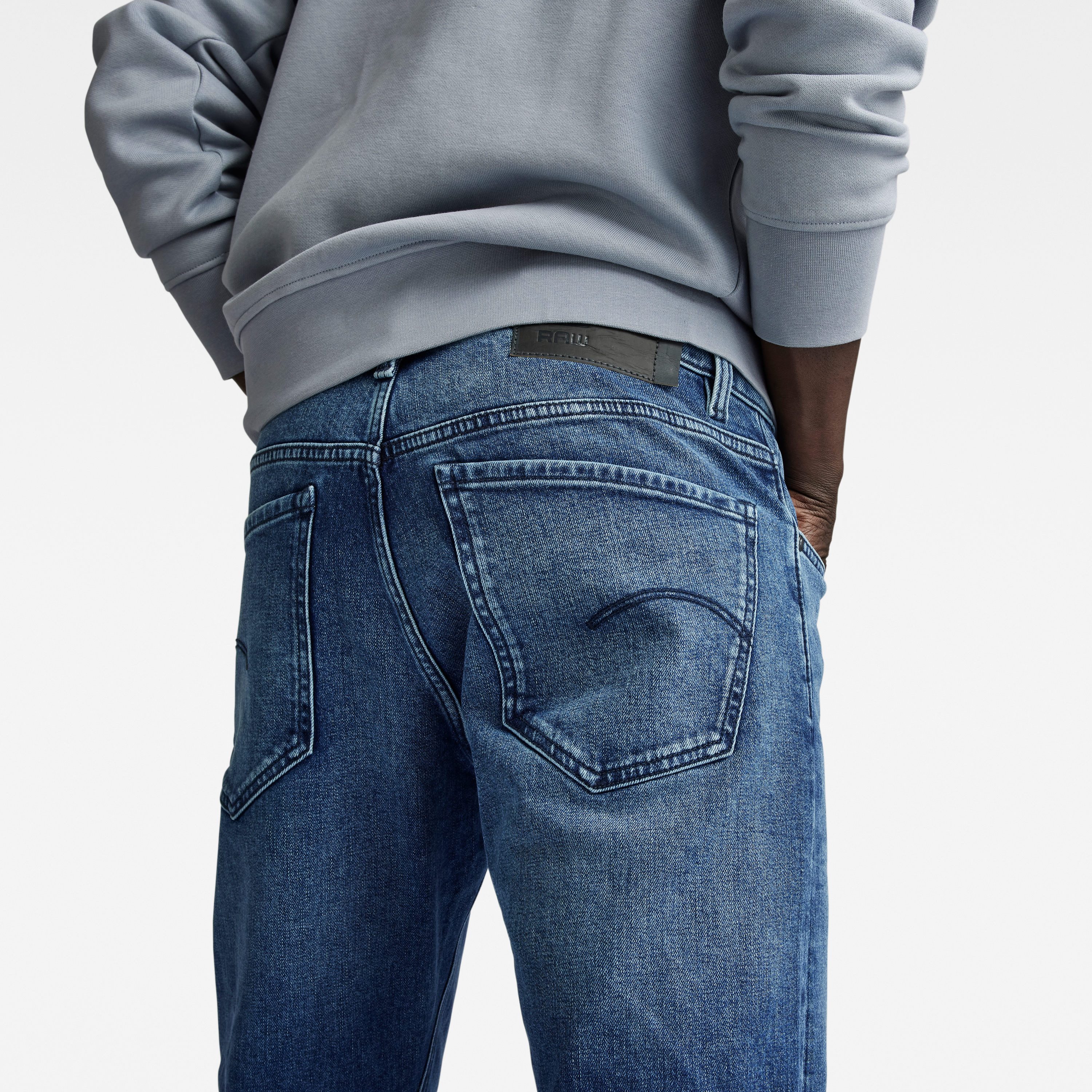 G-Star RAW Straight jeans Mosa Straight met lichte naden