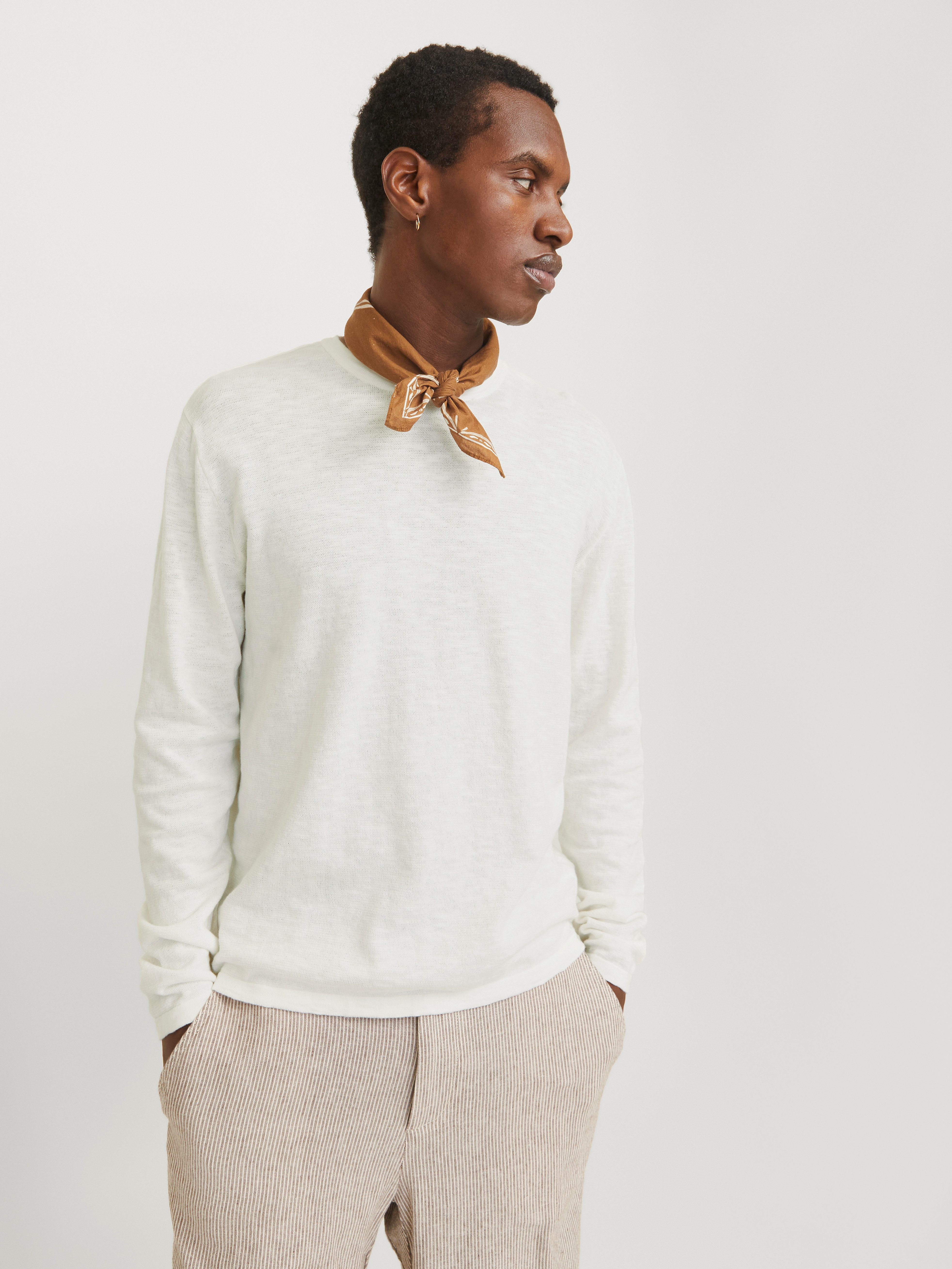 Jack & Jones Trui met ronde hals JJESUMMER KNIT CREW NECK SN