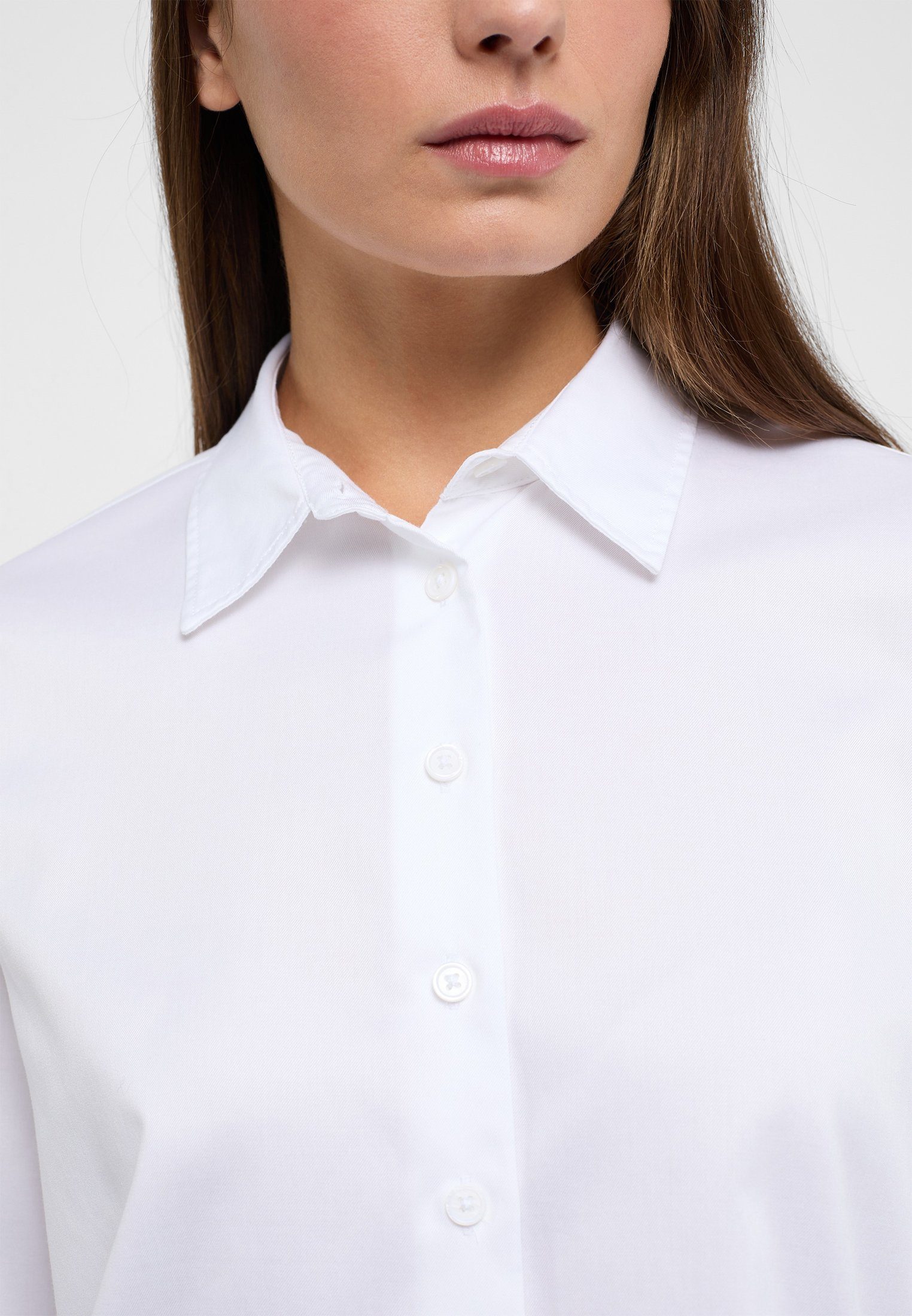 Eterna Overhemdblouse Loose fit EASY IRON (gemakkelijk te strijken)