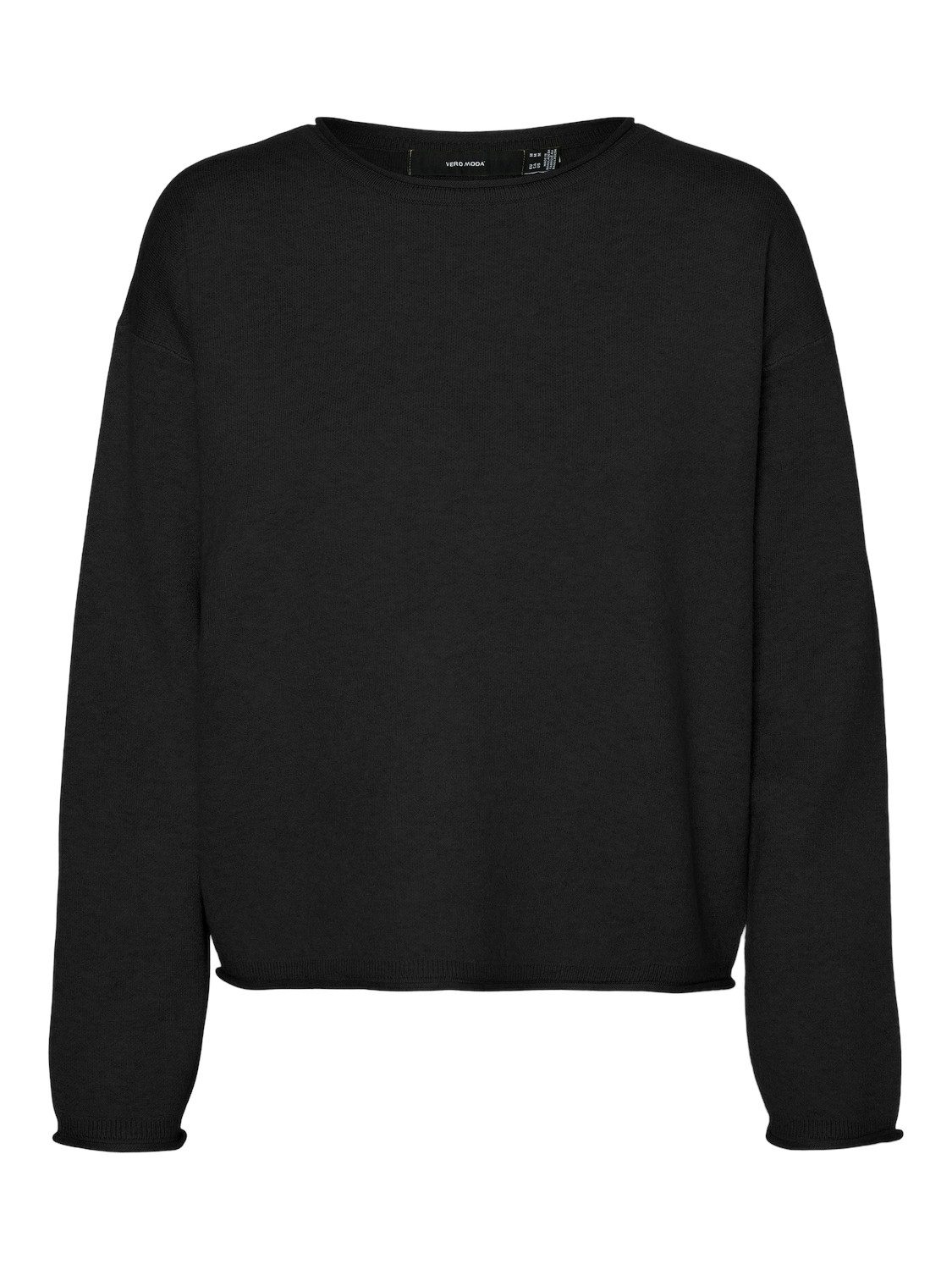 Vero Moda Gebreide trui VMGOLD ROLL LS O-NECK PULLOVER GA