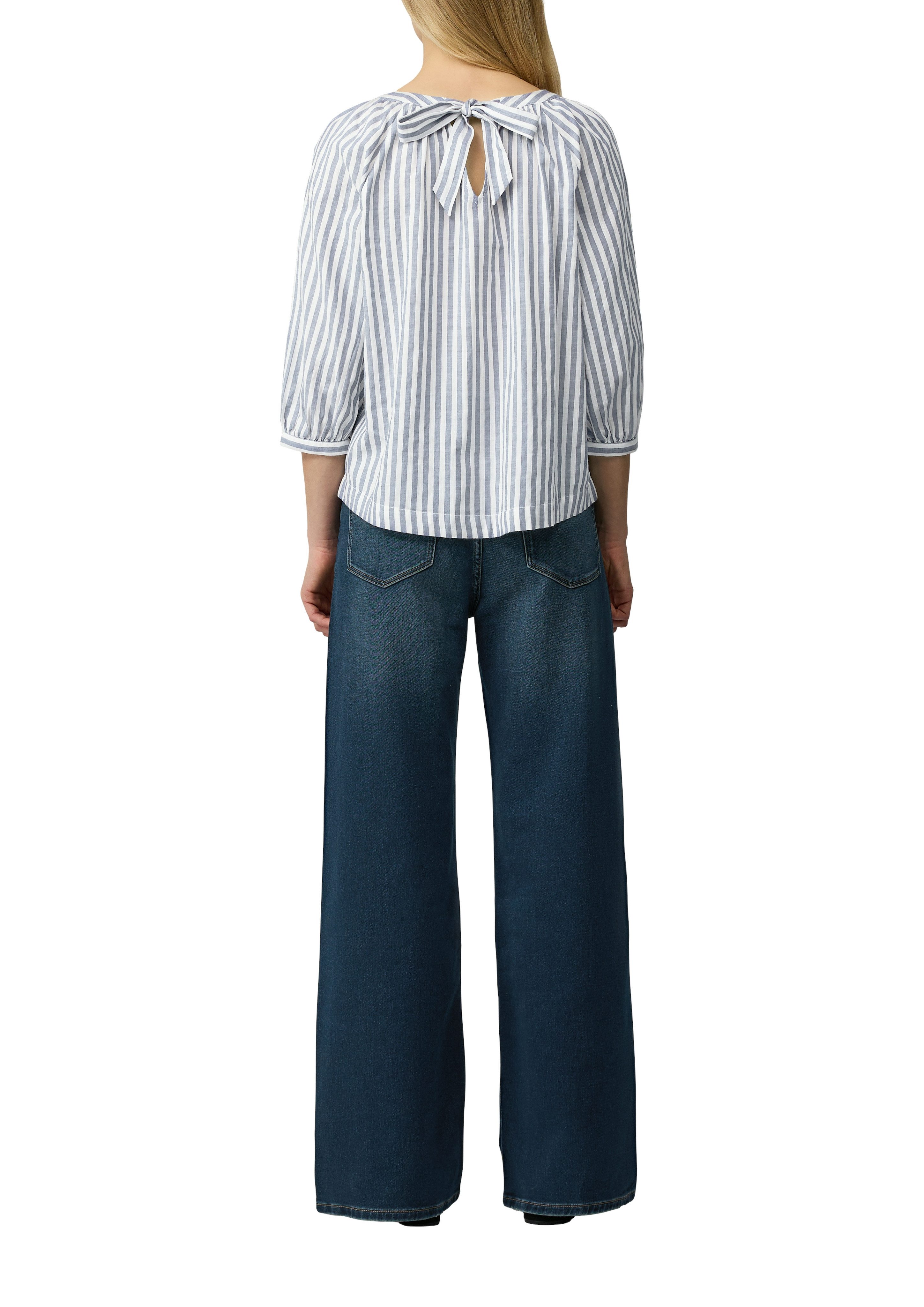 s.Oliver Blouse zonder sluiting met streepmotief