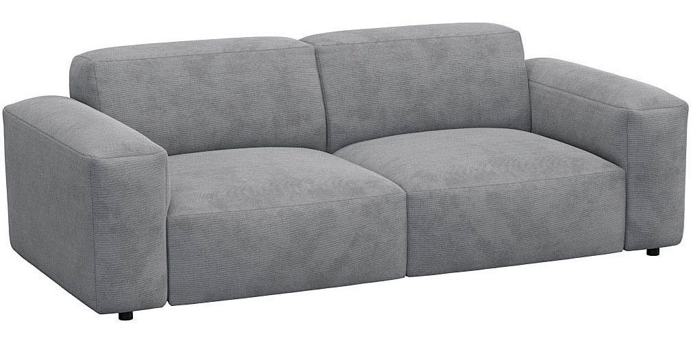 FLEXLUX 2,5-zitsbank Lucera bank, super comfortabel door hoogwaardige zitopbouw met koudschuim
