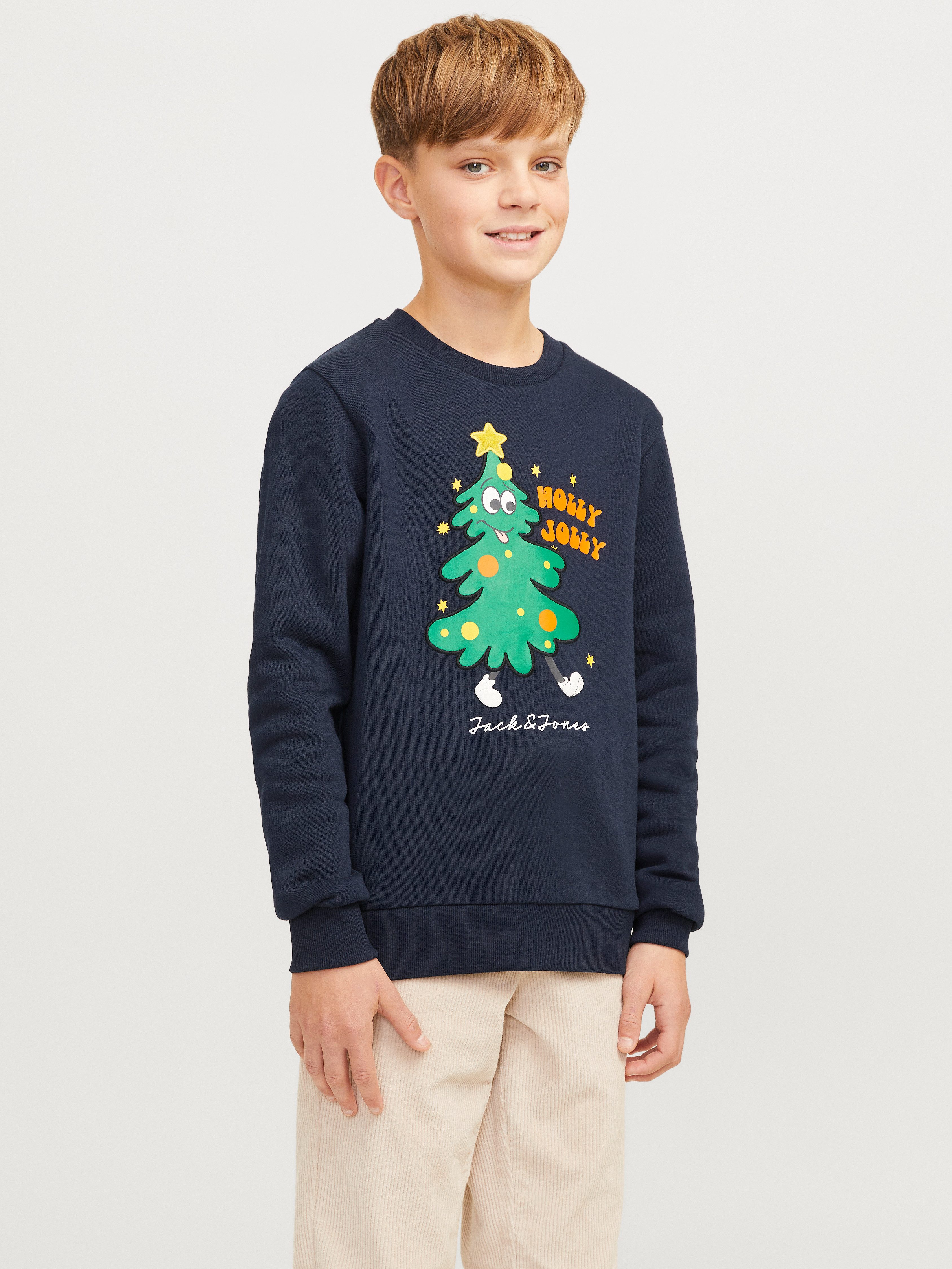 Jack & Jones Junior Sweatshirt JJXMAS JOLLY SWEAT CREW NECK JNR