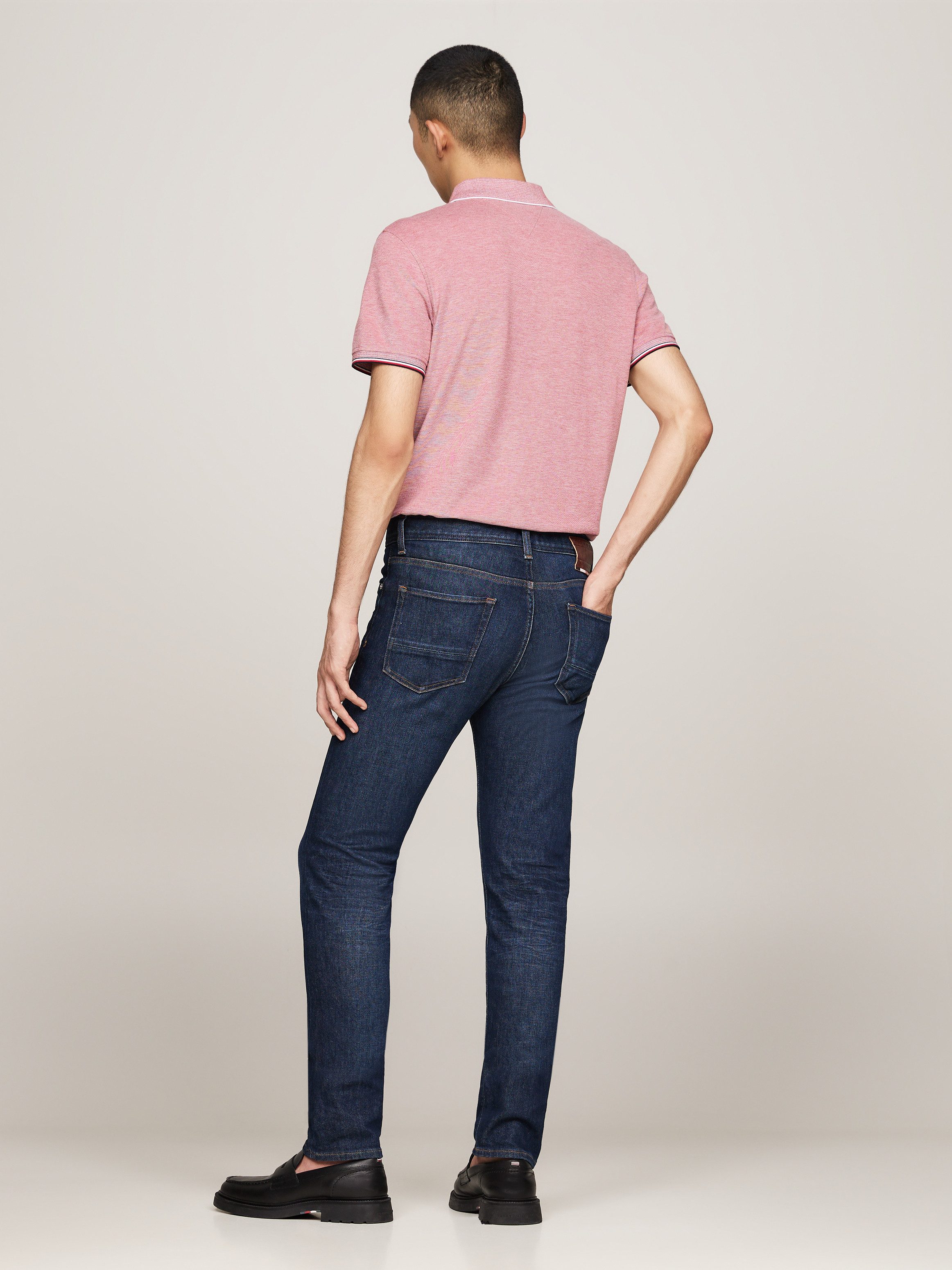 Tommy Hilfiger Slim fit jeans SLIM BLEECKER PSTR CROW BLACK