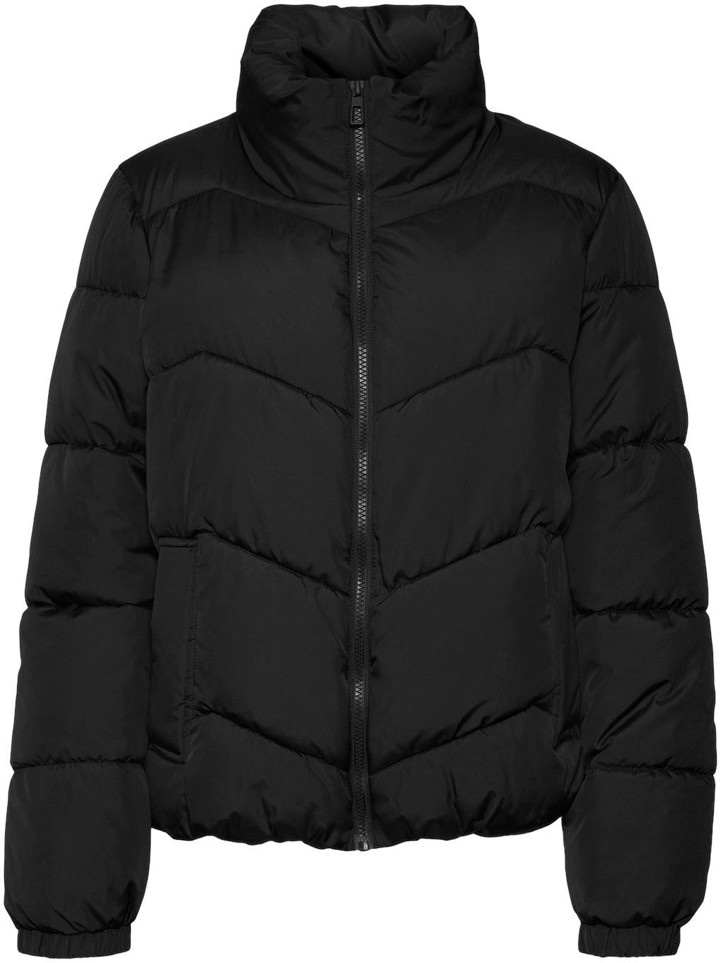 Vero Moda Boxy fit gewatteerd jack met opstaande kraag model 'LIGARIO'