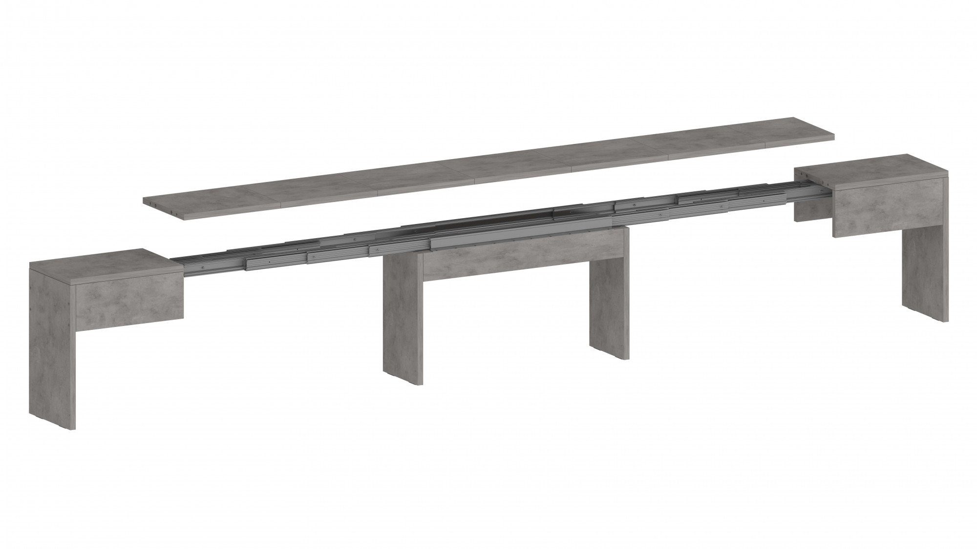 INOSIGN Zithoek Praktika Uitschuifbaar tot 290 cm per bank (voordeelset, 2-delig)