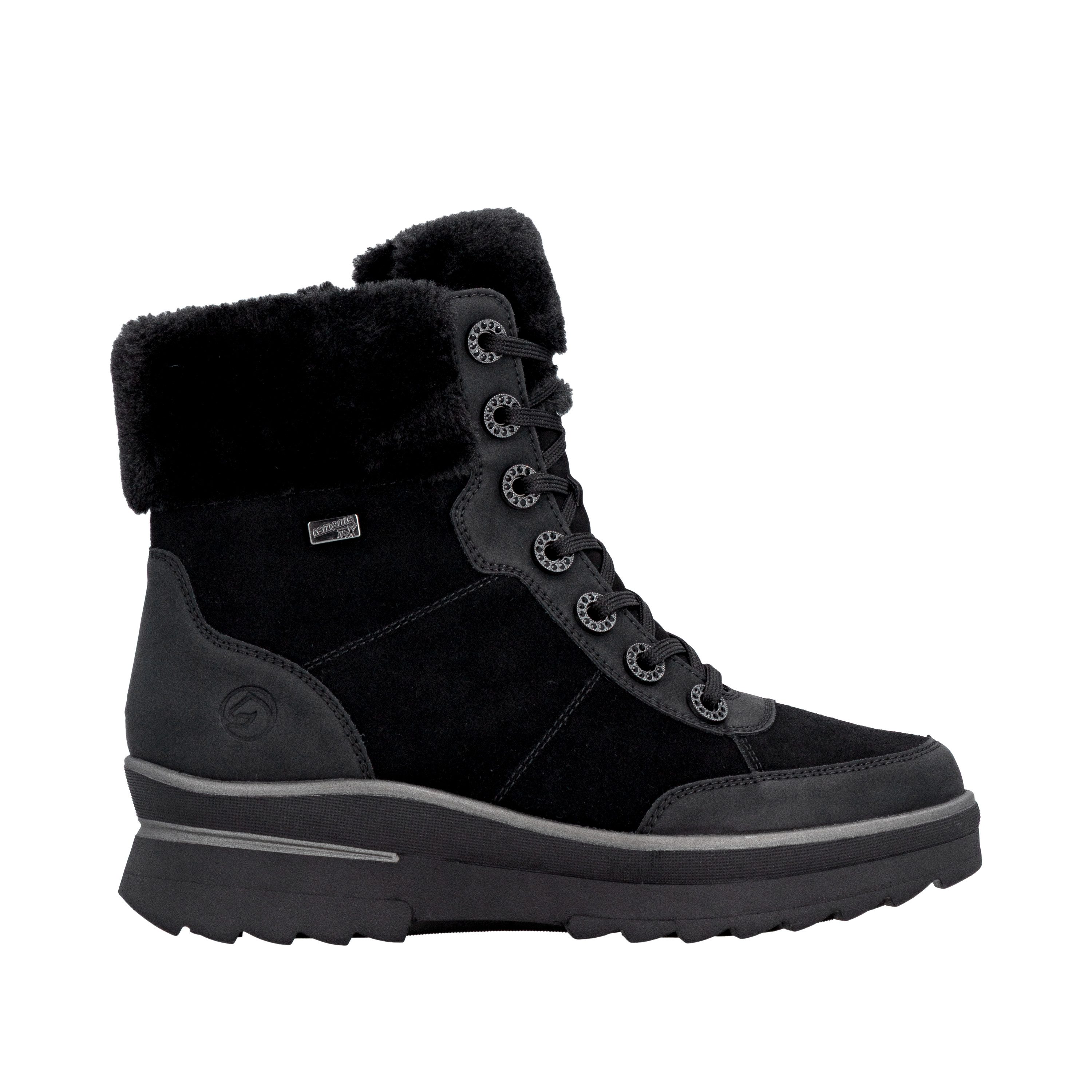 Remonte Winterlaarsjes Fiber Grip Winterlaarzen, outdoorboots met waterafstotend TEX-membraan