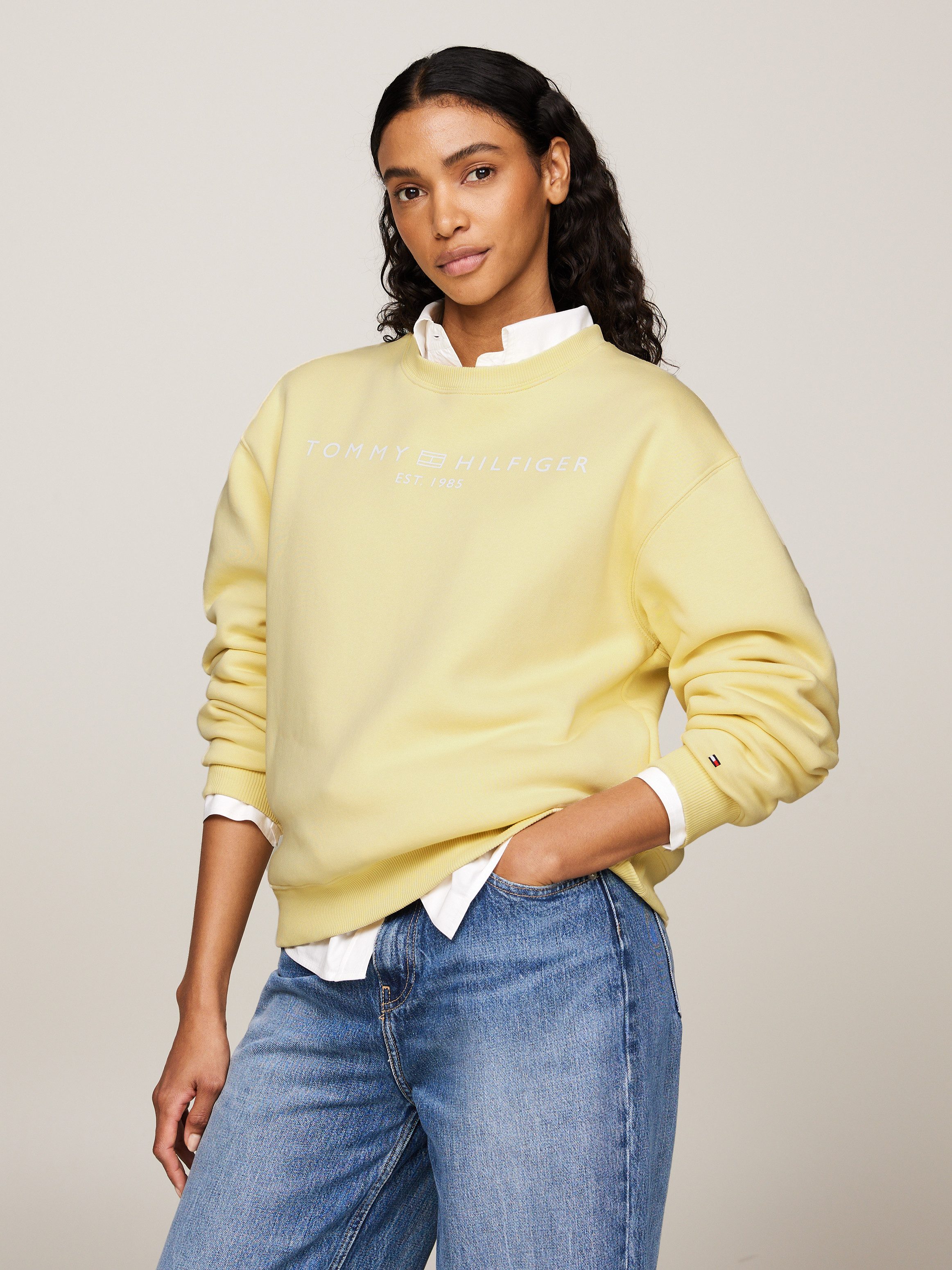 Tommy Hilfiger Sweatshirt MDRN REG CORP LOGO C-NK SWTSHRT