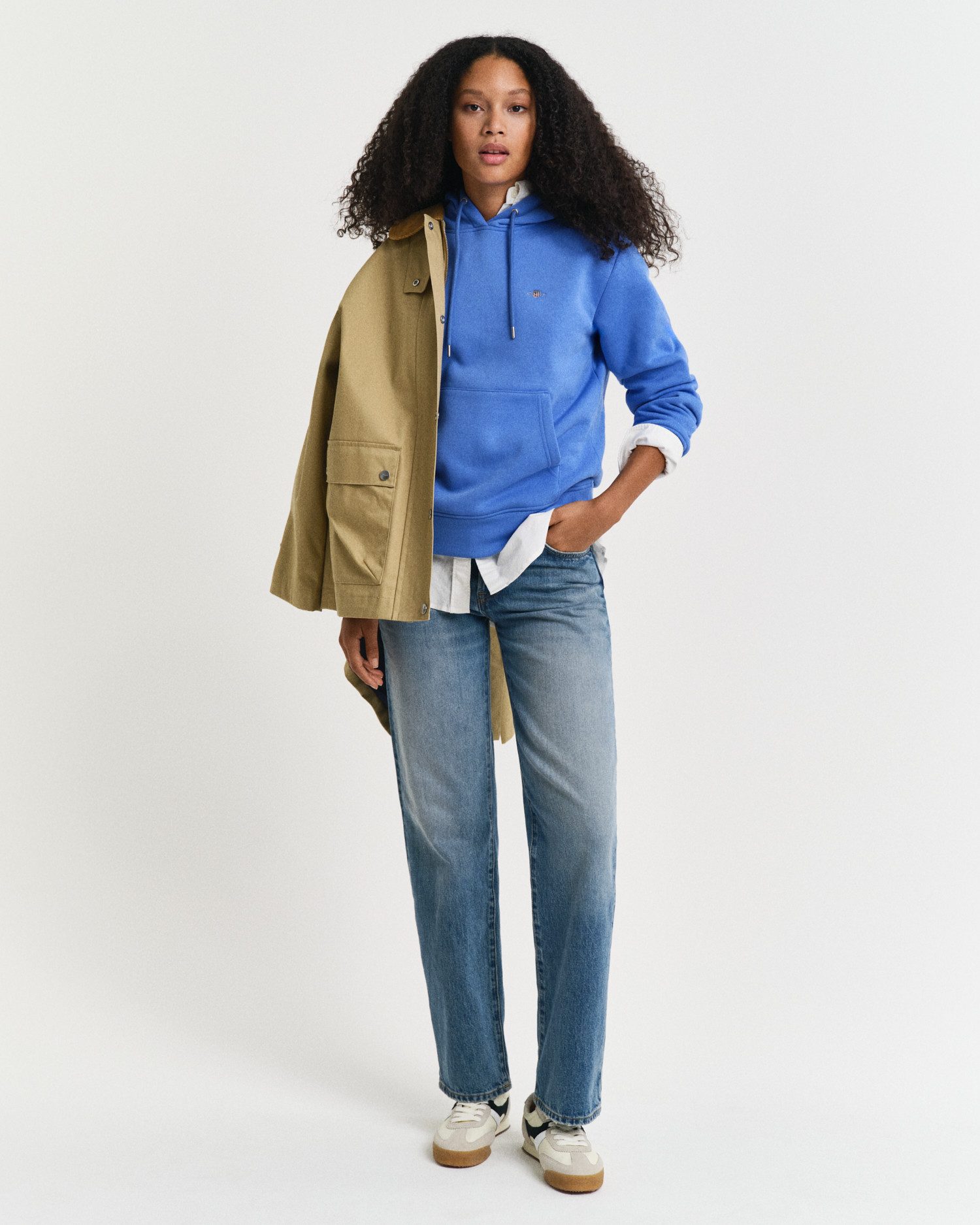 Gant Hoodie SHIELD HOODIE Grafische GANT-borduursel op de borst