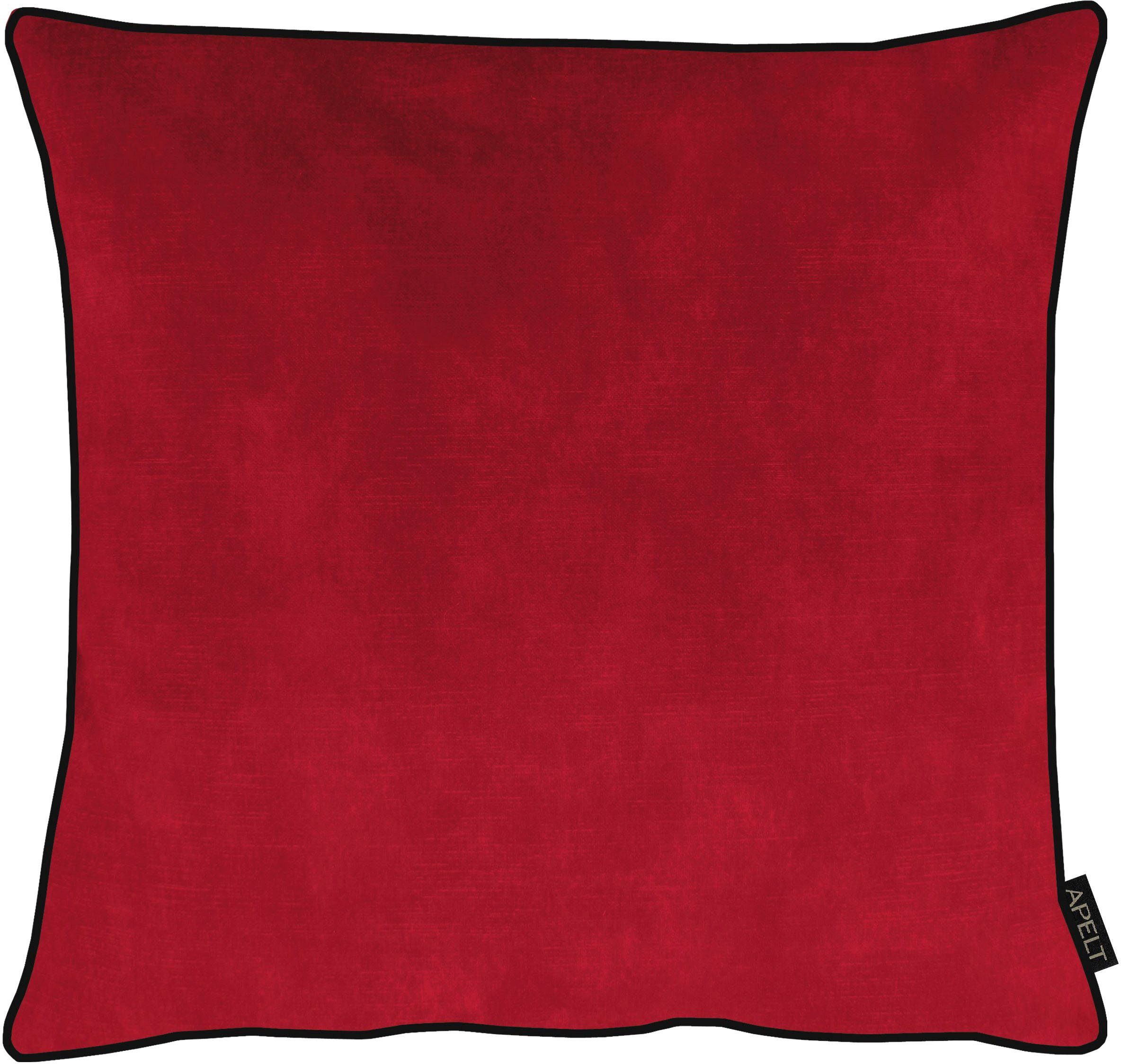 APELT Kussenhoes Ruby Kussenovertrek zonder vulling(1 stuk) kussenhoezen maat 1 rood