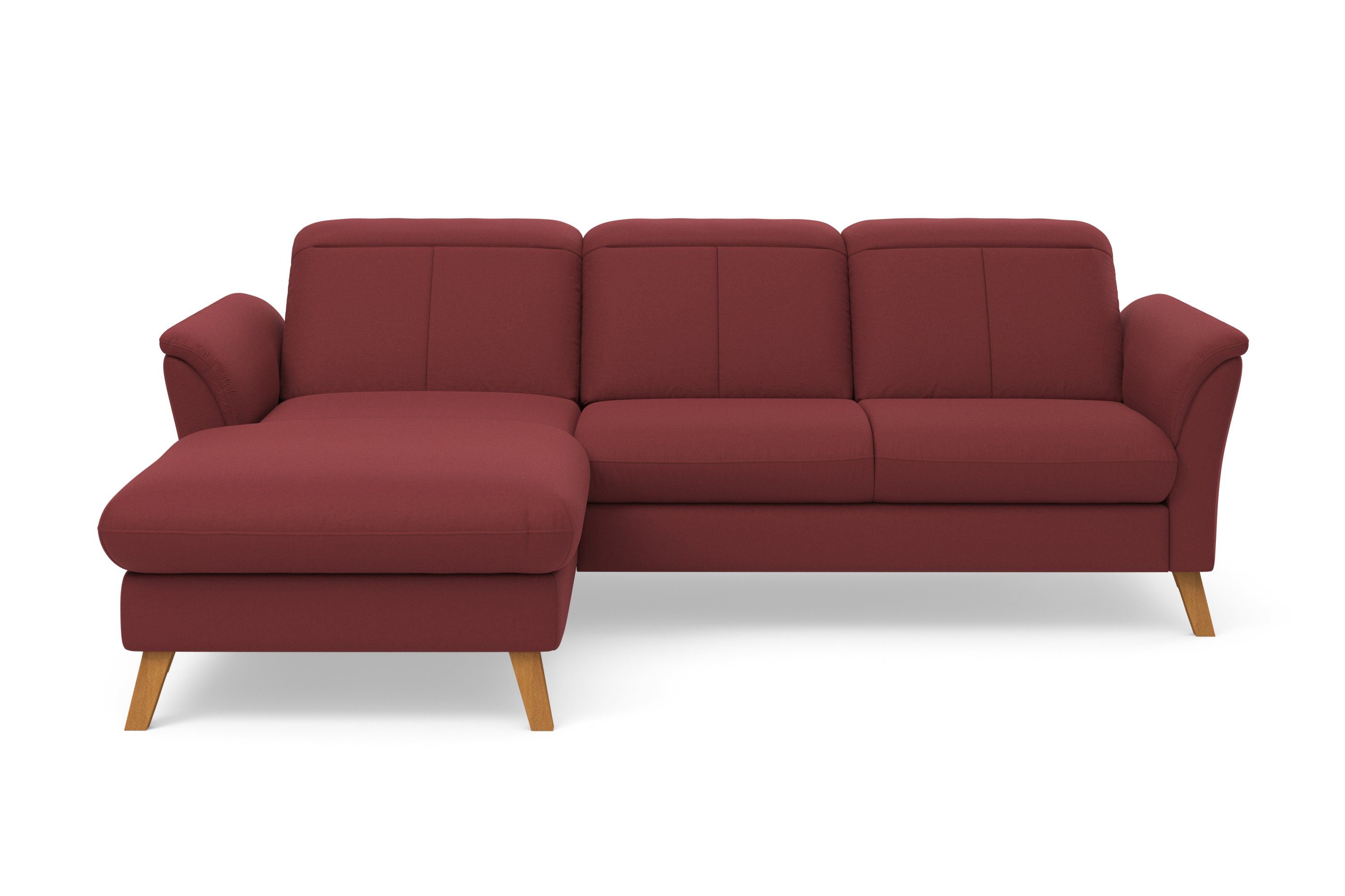 sit&more Hoekbank Romero L-vorm naar keuze met of zonder relaxfunctie, slaapfunctie, bedkist , hoekbanken, Met slaapfunctie-met verstelbare