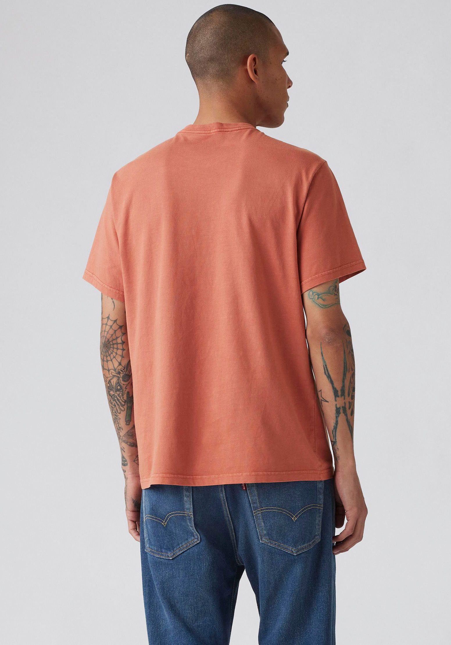 Levi's® T-shirt met een logo-opschrift