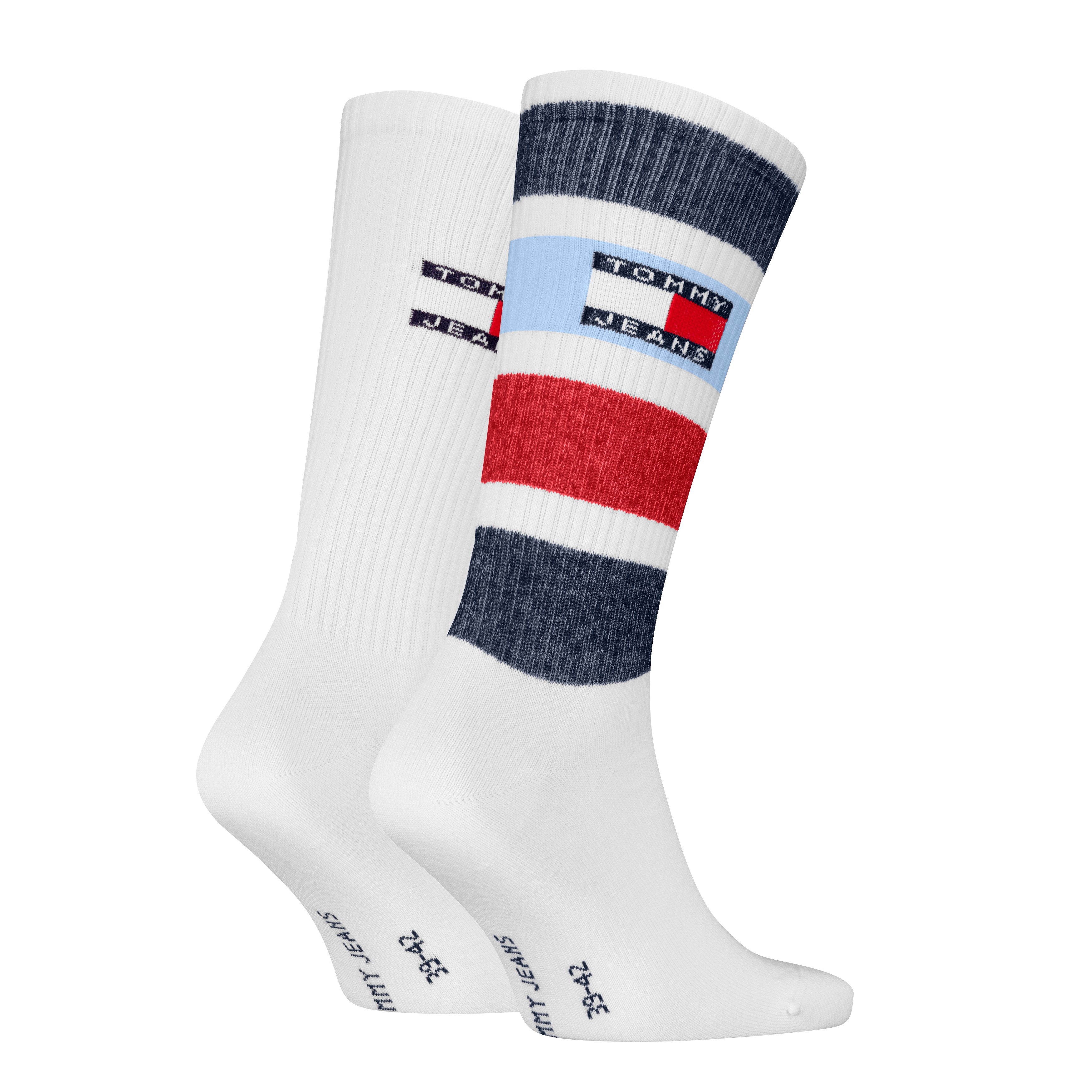 Tommy Hilfiger Sokken TH UNI TJ SOCK 2P FADED RUGBY (2 paar)