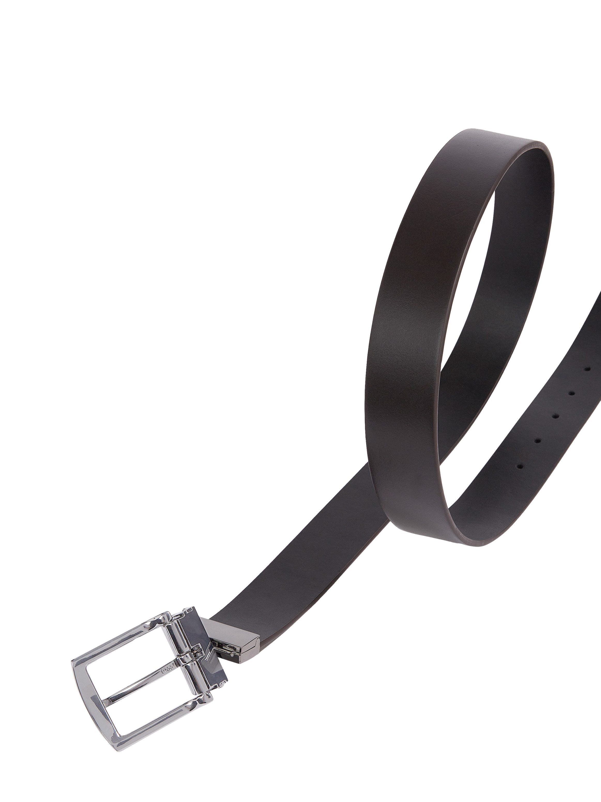 Tommy Hilfiger Leren riem Denton Rev. 3.5 cm met gestempeld logo