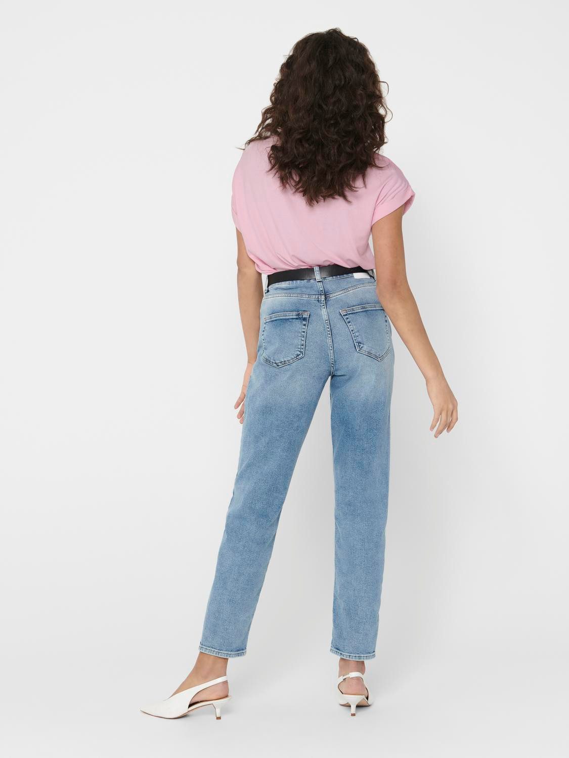 Only T-shirt ONLMOSTER – Shirt met korte mouwen en omslag en klassieke look