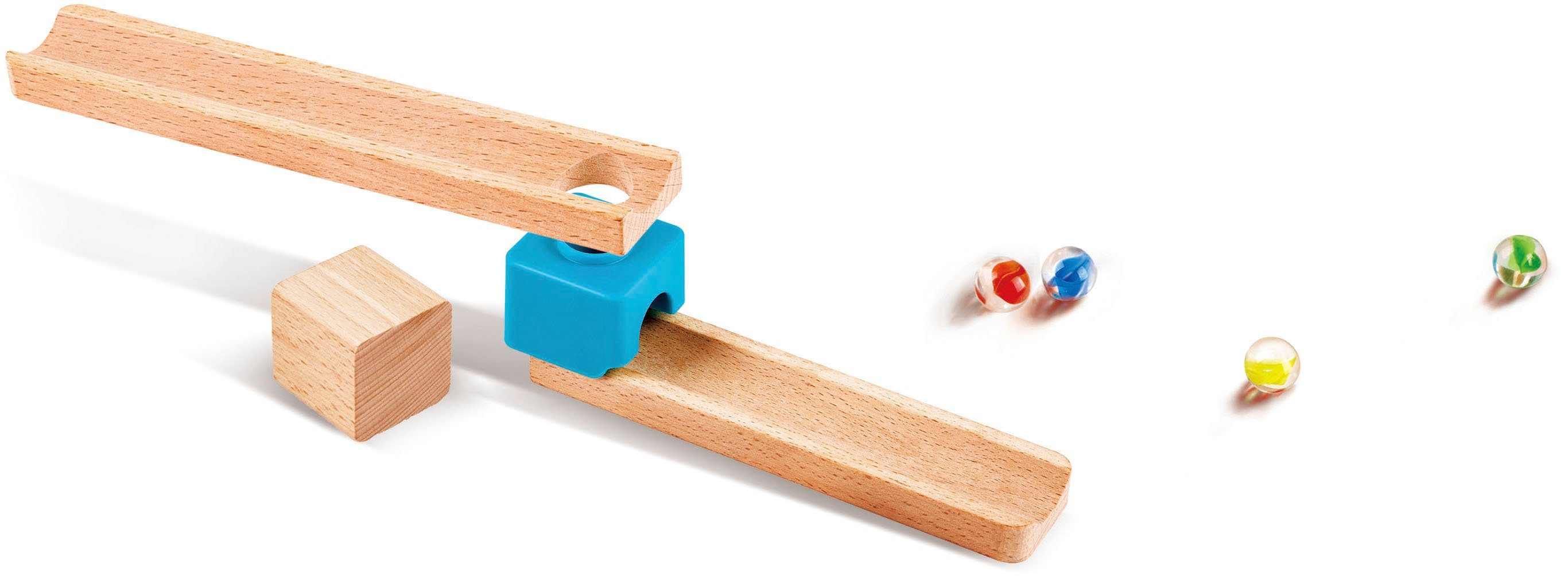 Hape Knikkerbaan Opvallende marmerbaan met Domino