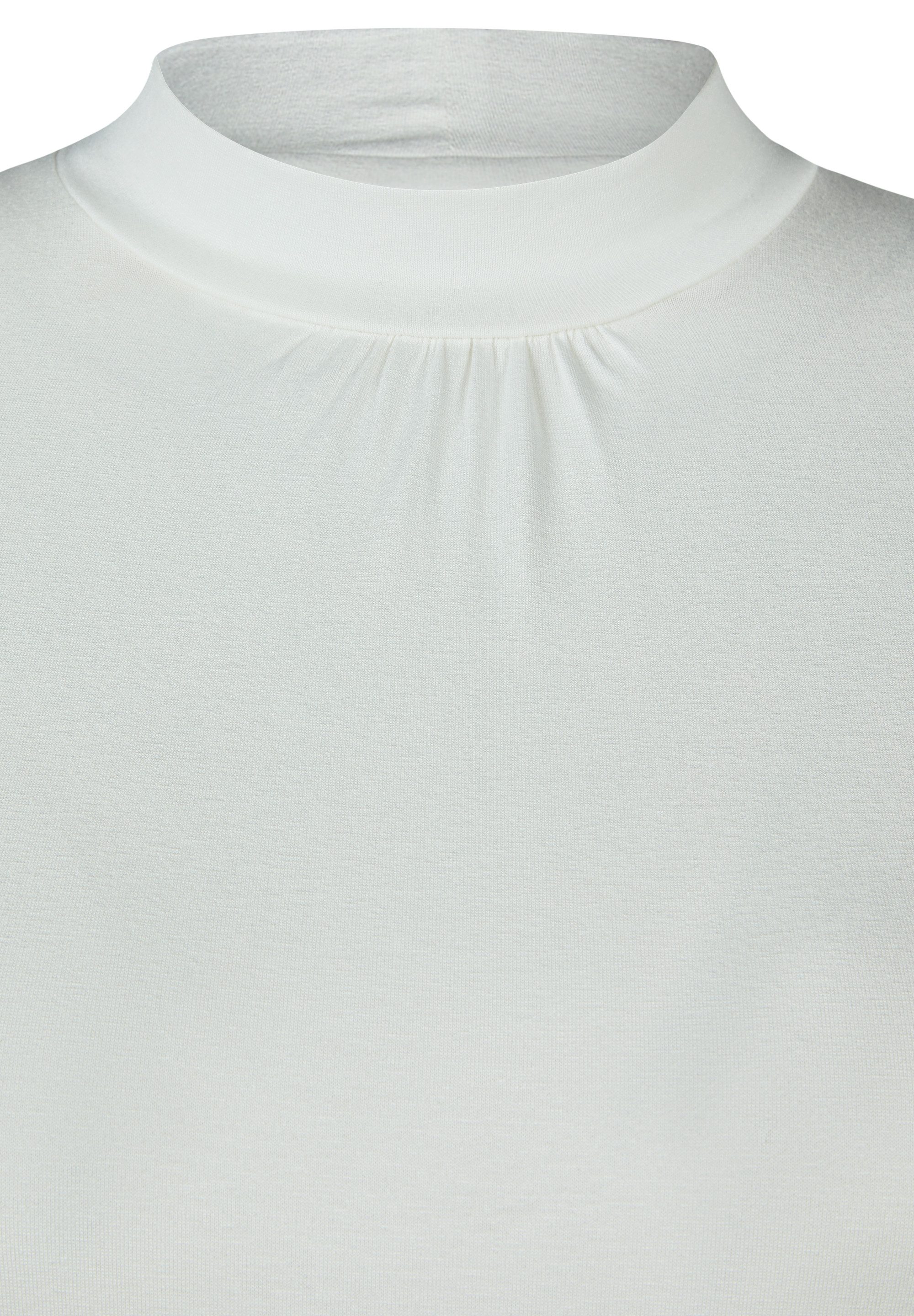 Rabe Shirt met lange mouwen met opstaande kraag en van viscose