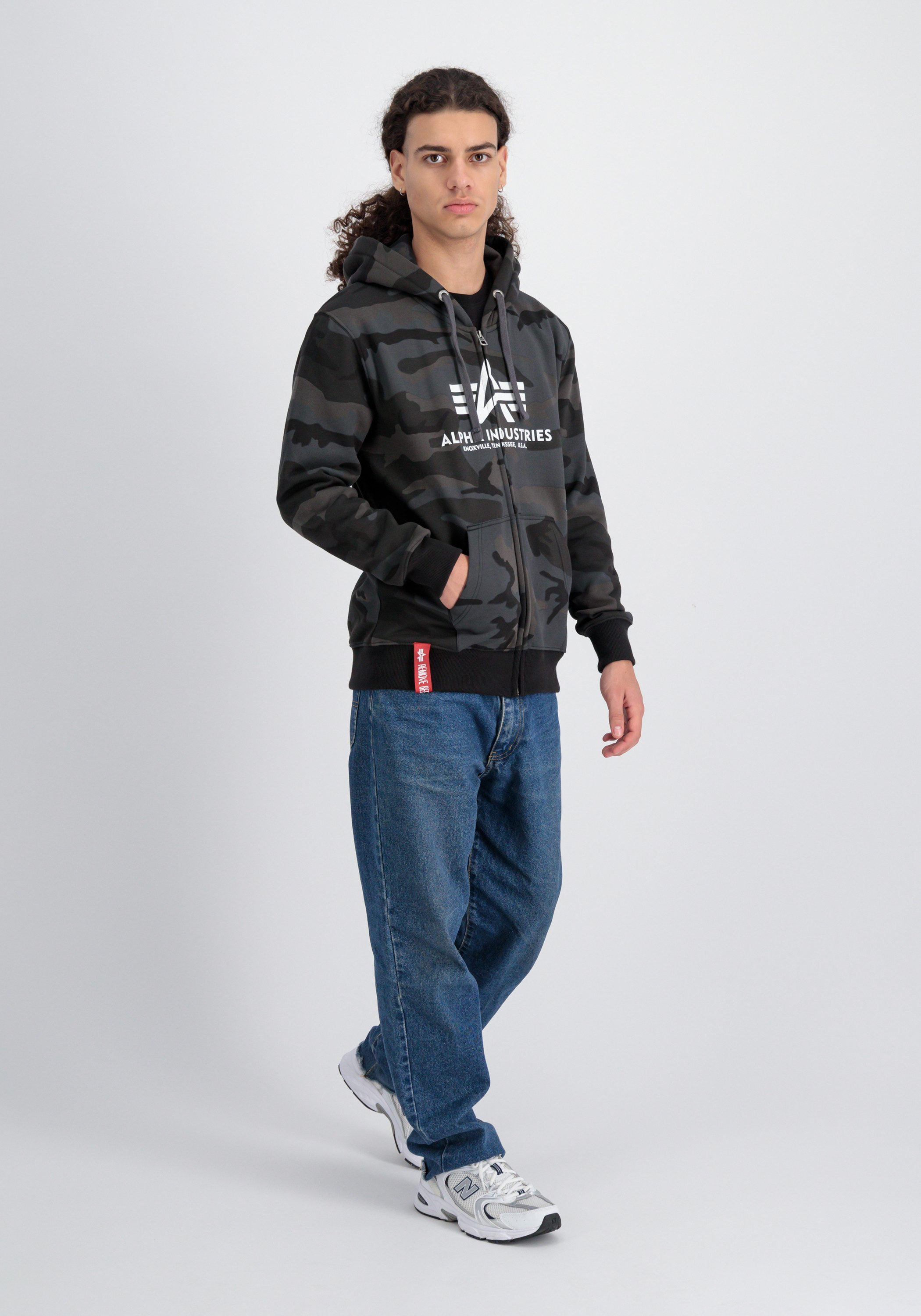 Alpha Industries Hoodie Alpha Industries Men - Hoodies Basic Zip Hoodie Camo