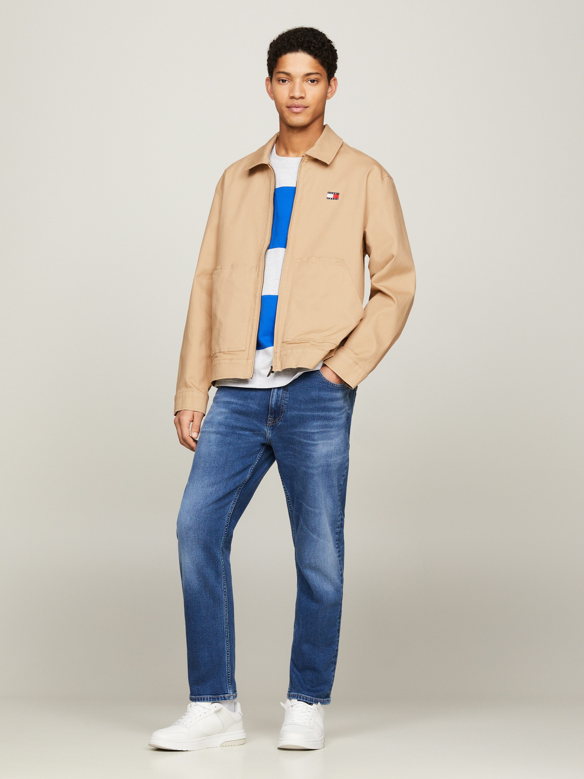 TOMMY JEANS Kort jack TJM REG COTTON JACKET EXT