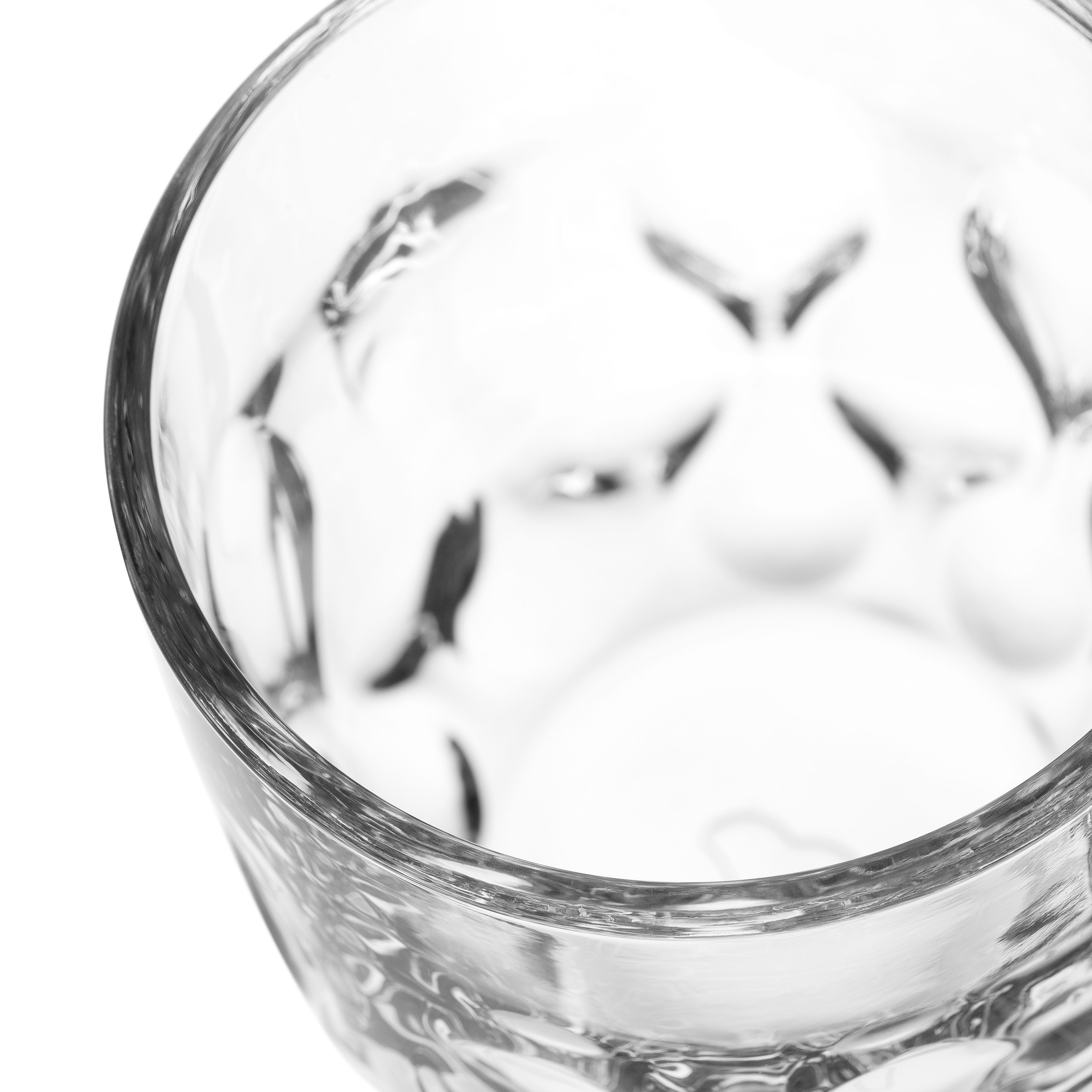 LEONARDO Glazenset Kaffee-Glas GOCCE, 220 ml, 6er-Set (set)
